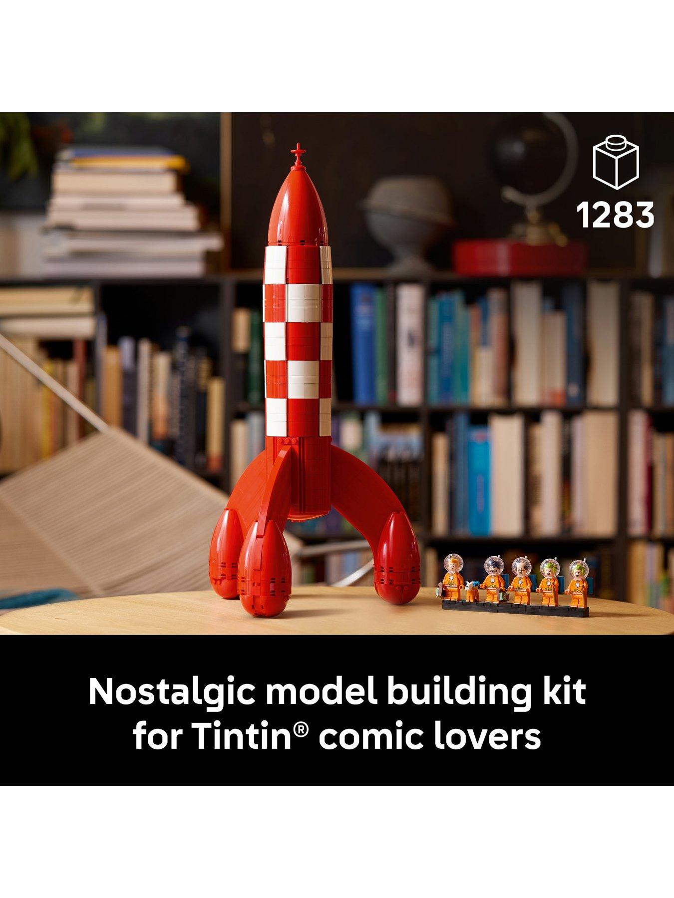 Image 2 of 8 of LEGO Ideas Tintin&reg; Moon Rocket Building Kit 21367