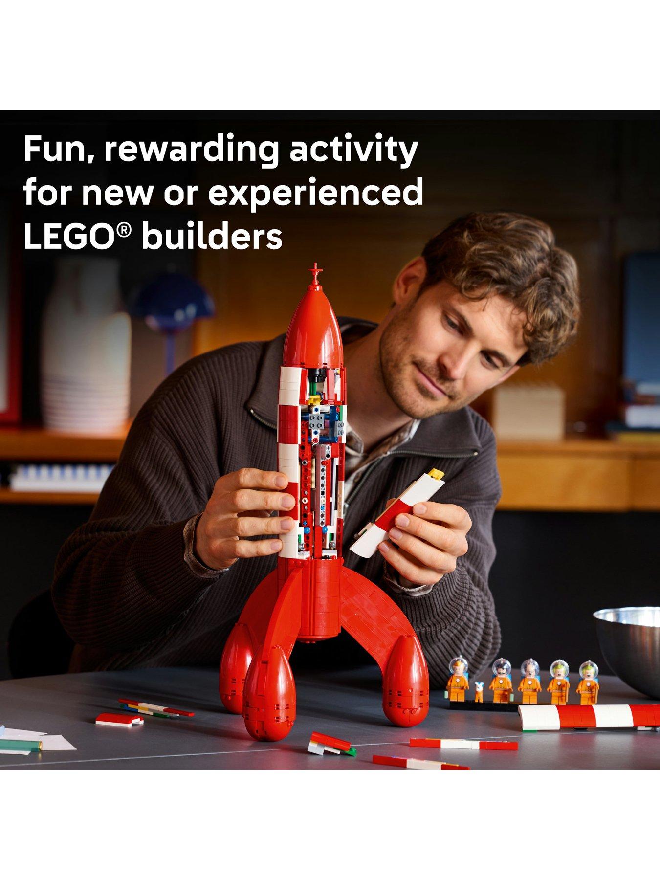 Image 3 of 8 of LEGO Ideas Tintin&reg; Moon Rocket Building Kit 21367