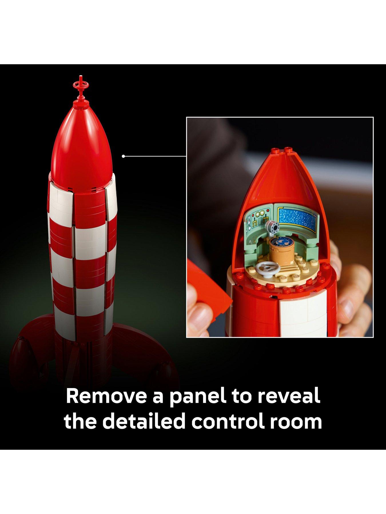 Image 4 of 8 of LEGO Ideas Tintin&reg; Moon Rocket Building Kit 21367