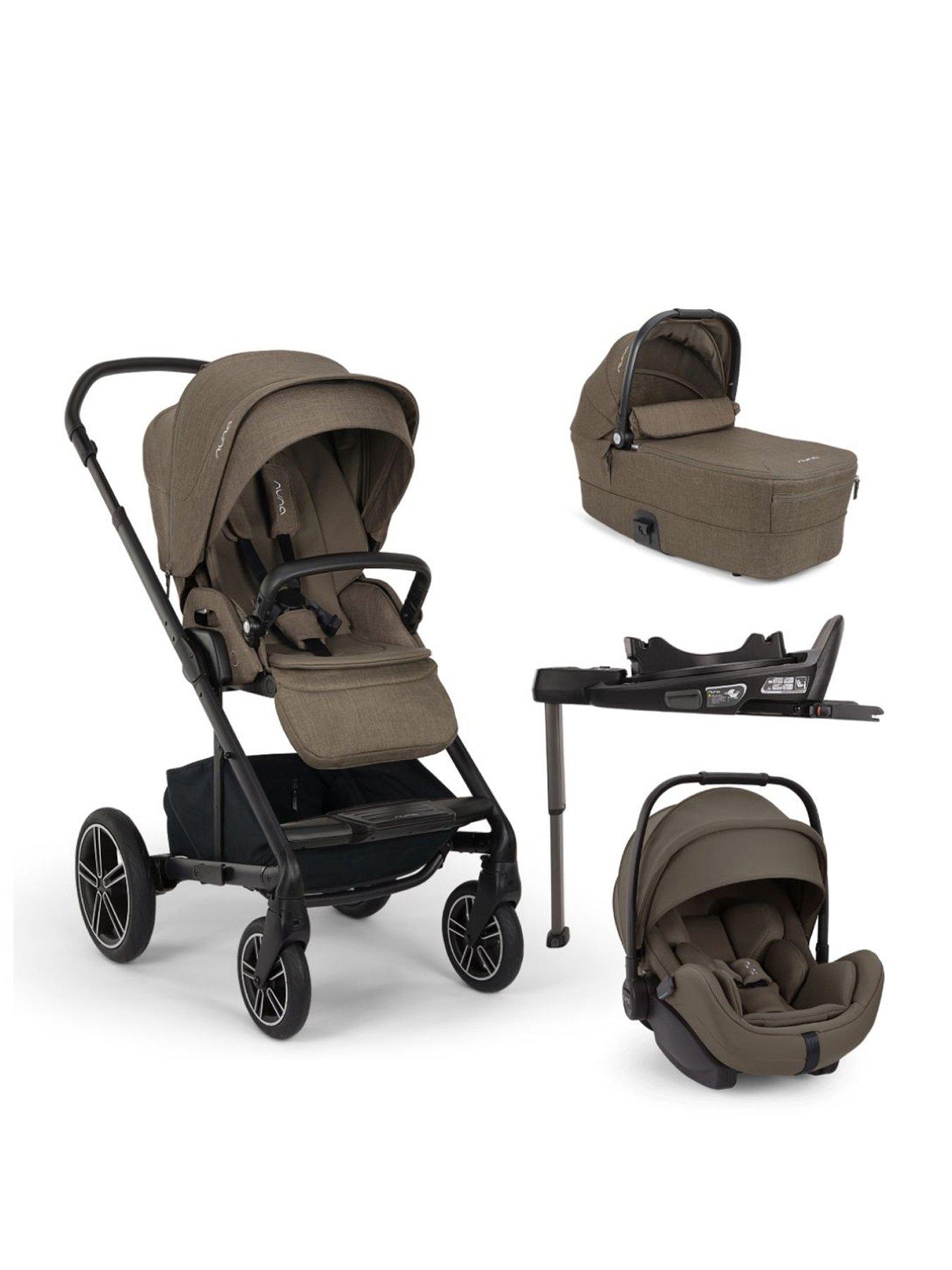 front image of nuna-mixx-next-arra-flexbase-curv-bundle-pistachio