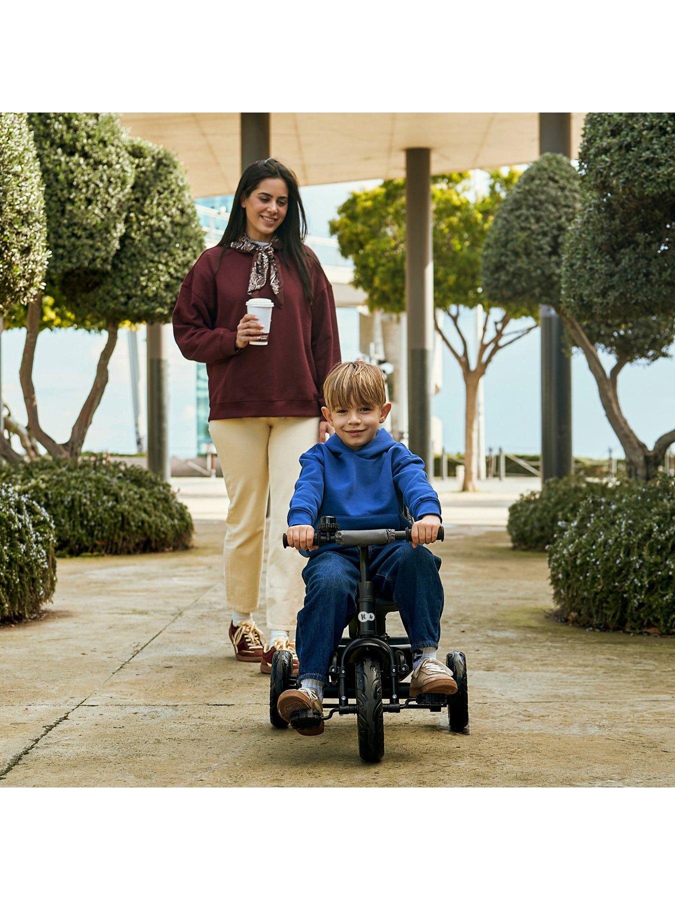 Image 3 of 8 of Kinderkraft Aston 2 Plus Tricycle - Mystic Green