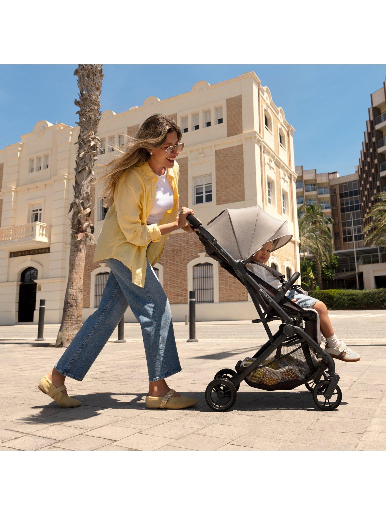 Image 6 of 8 of Kinderkraft Indy 3 Compact Pushchair - Grey