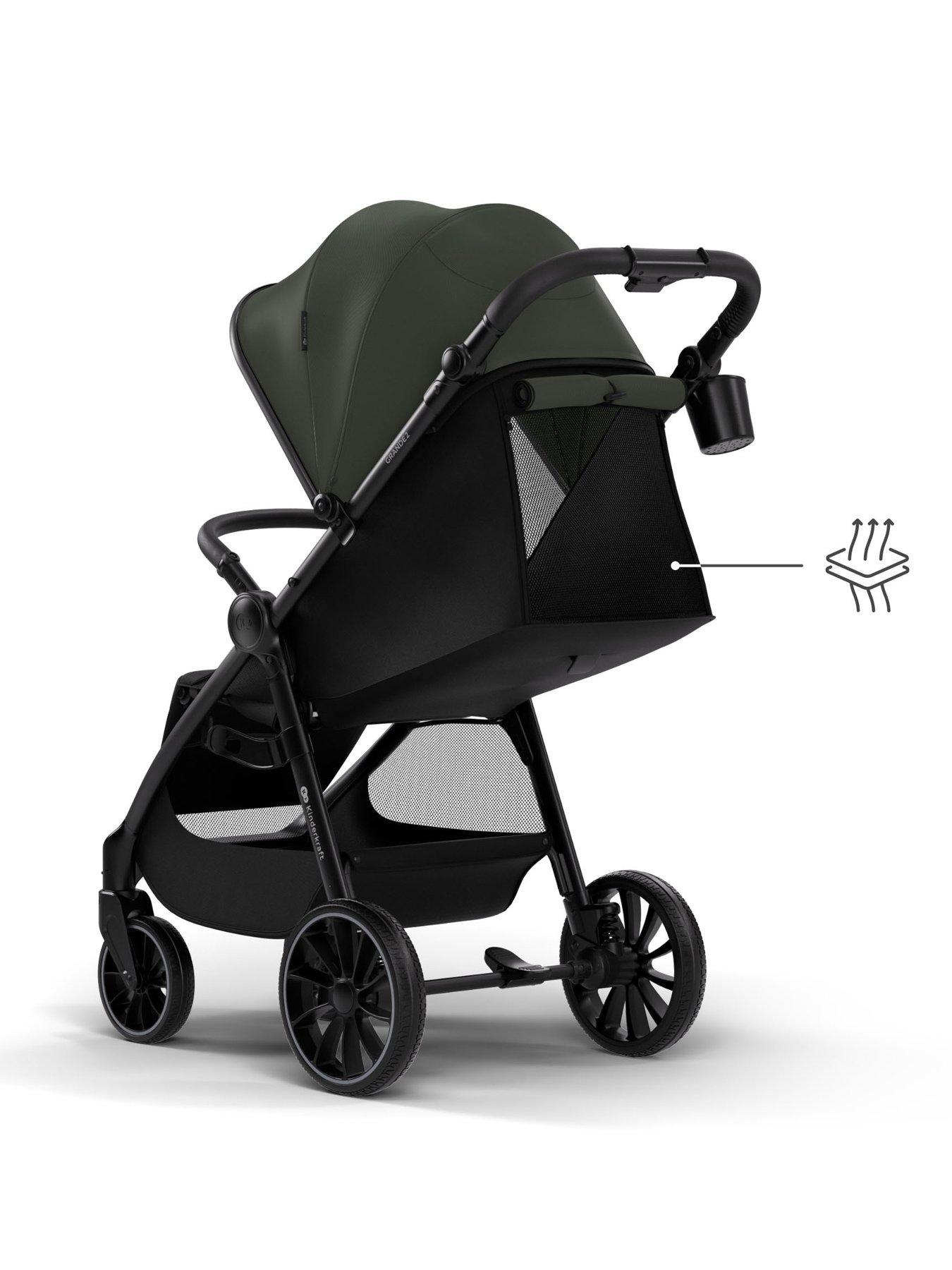  image of kinderkraft-grande-2-pushchair-green