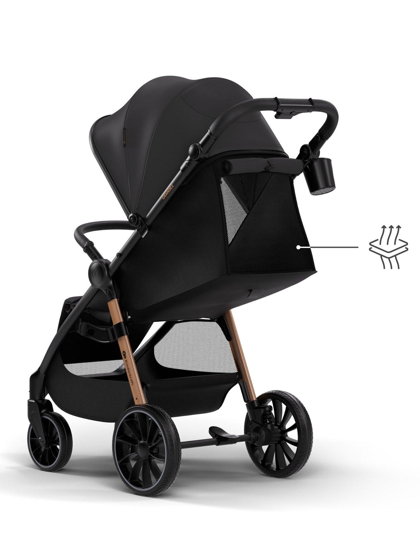 Image 4 of 8 of Kinderkraft Grande 2 Pushchair - Black