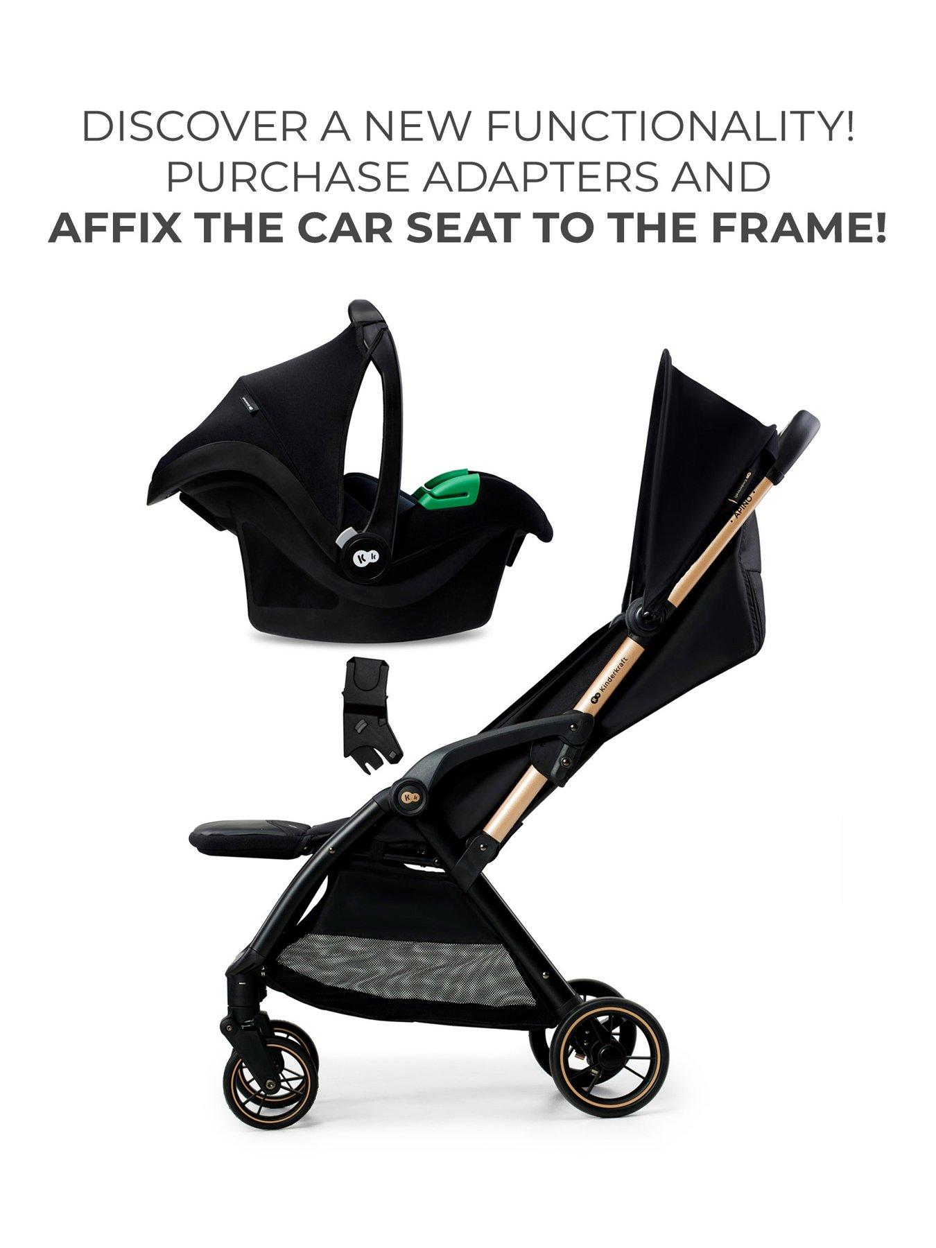 Image 6 of 8 of Kinderkraft Apino Compact Stroller - Raven Black