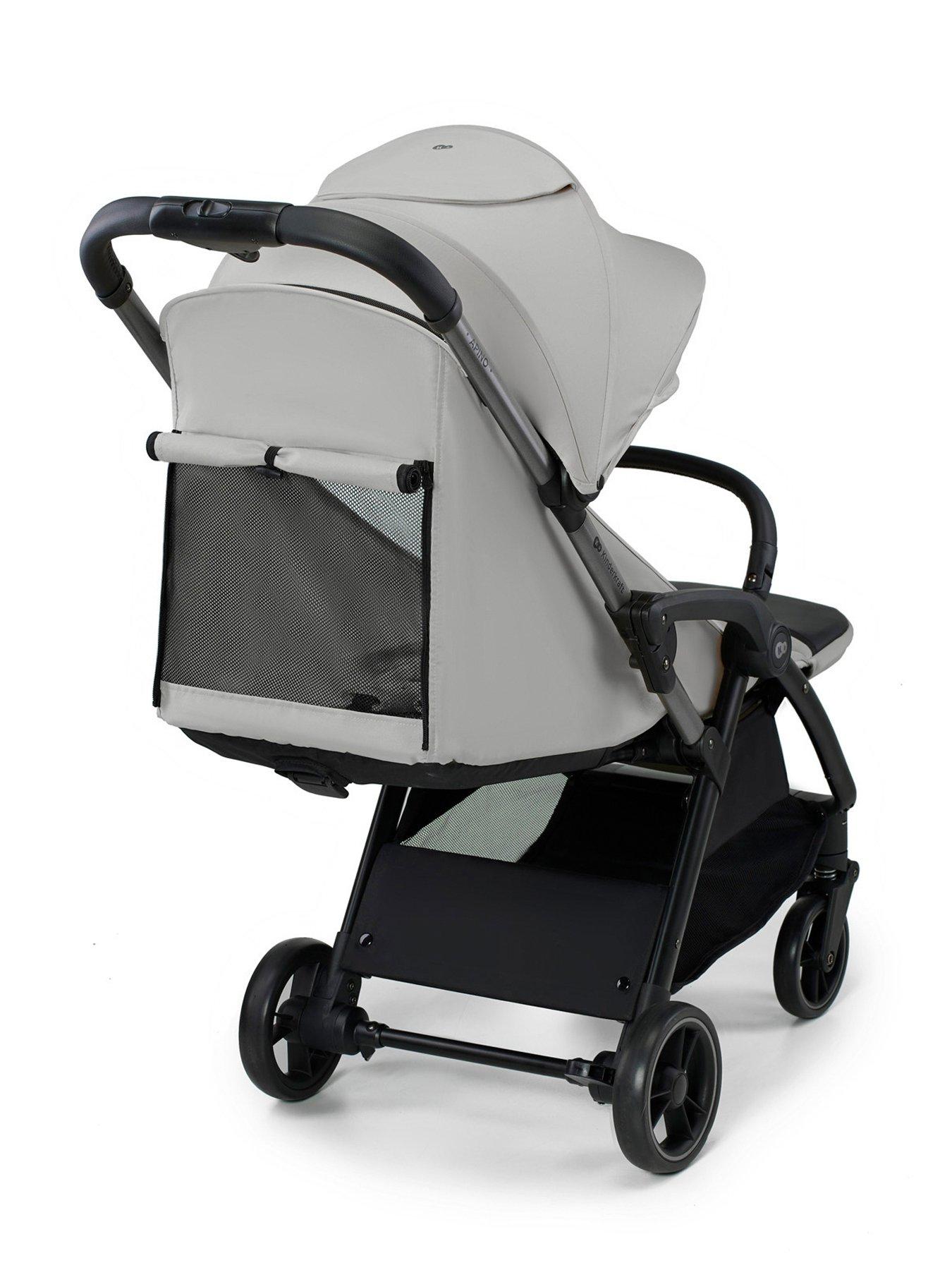Image 4 of 8 of Kinderkraft Apino Compact Stroller - Dove Grey