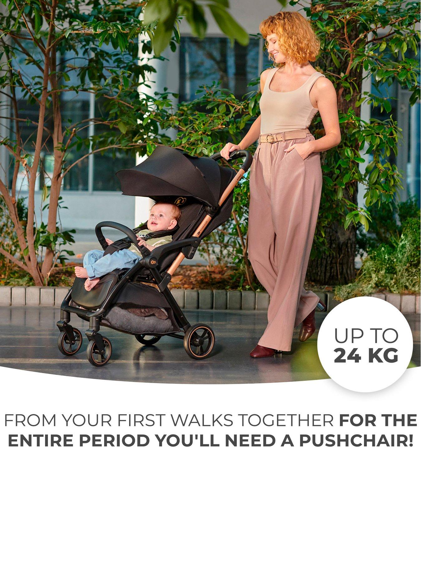 Image 6 of 8 of Kinderkraft Apino Compact Stroller - Dove Grey