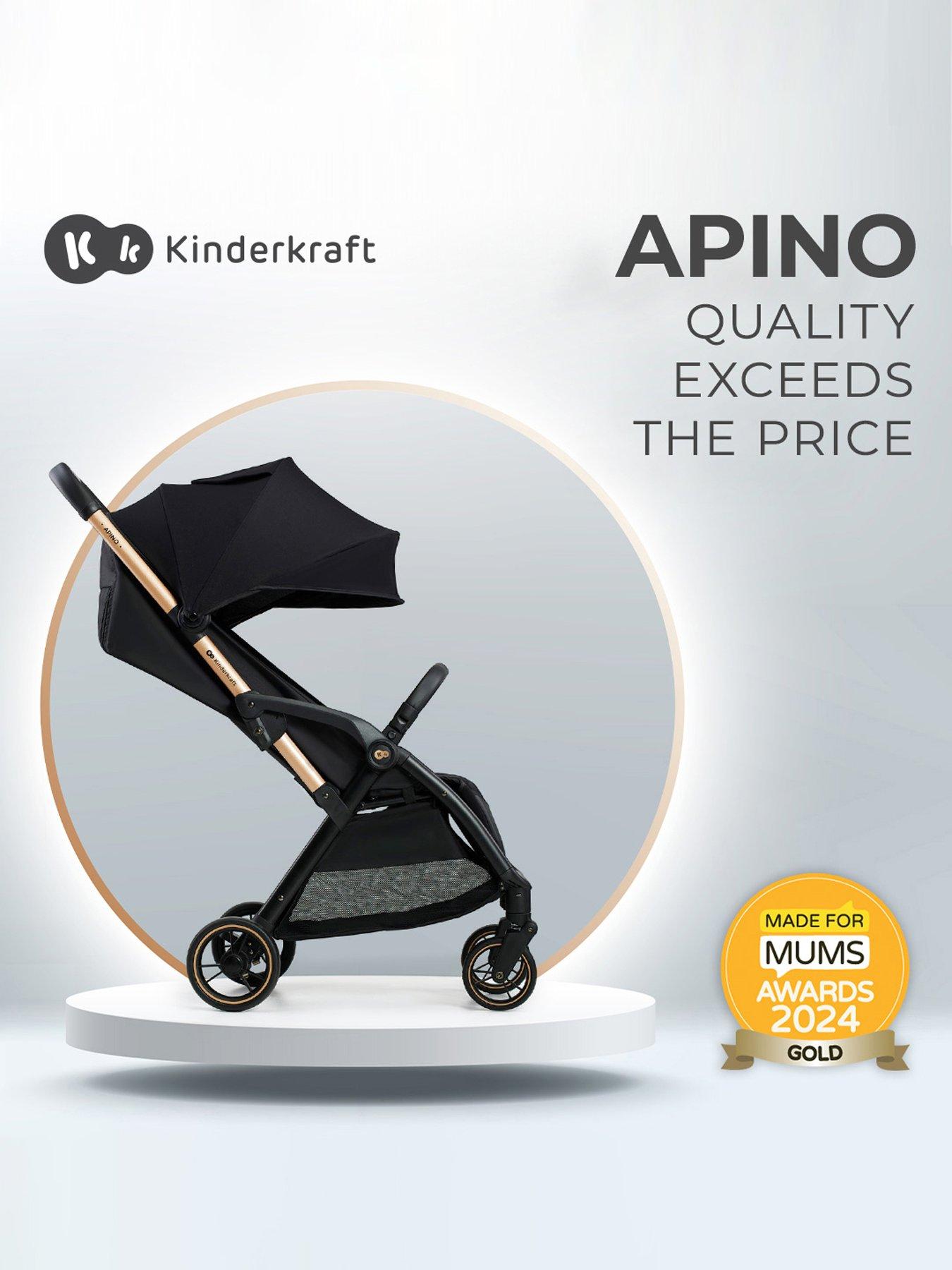 Image 2 of 8 of Kinderkraft Apino Compact Stroller - Dune Beige