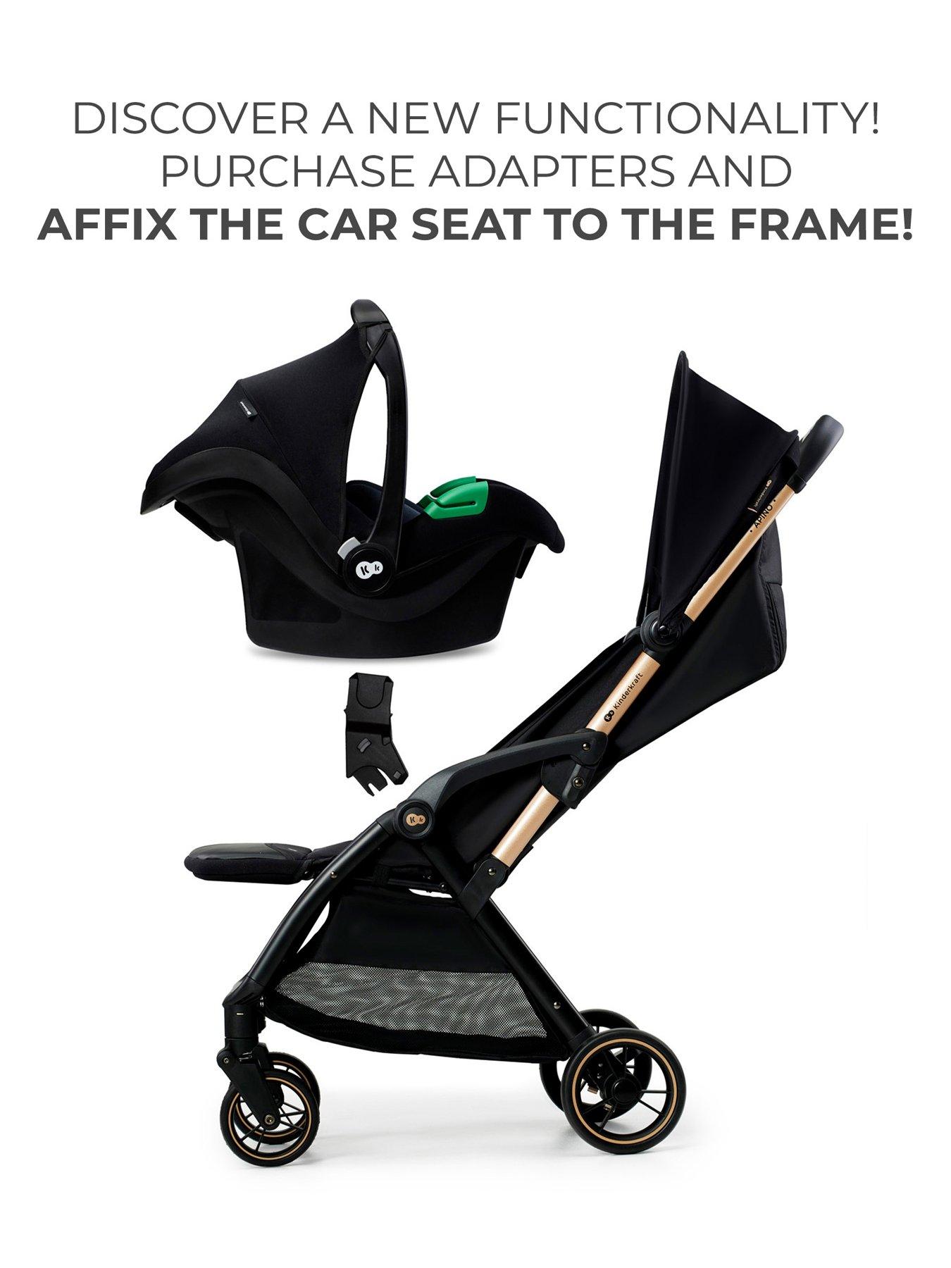Image 5 of 8 of Kinderkraft Apino Compact Stroller - Dune Beige
