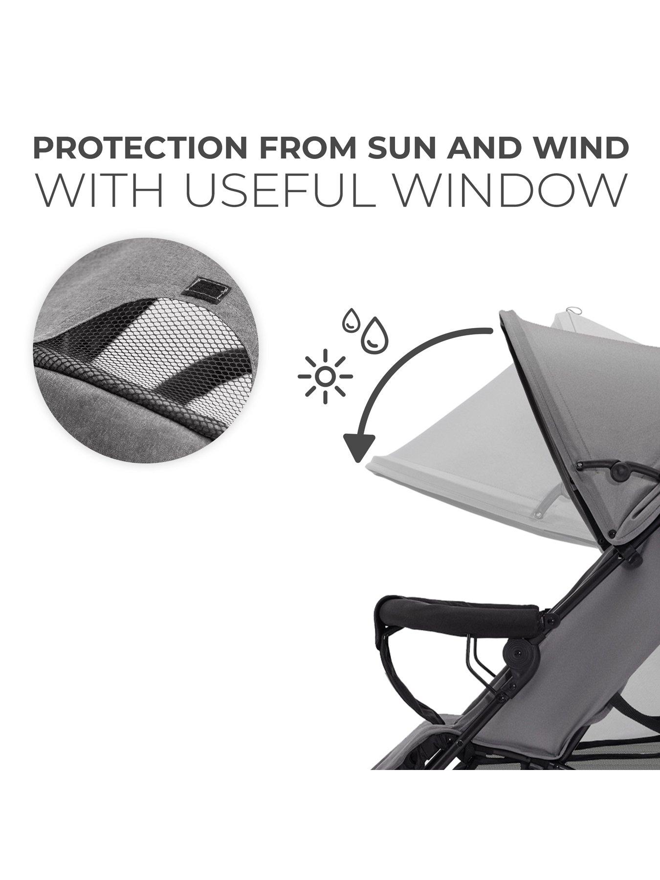  image of kinderkraft-tik-umbrella-pushchair-grey