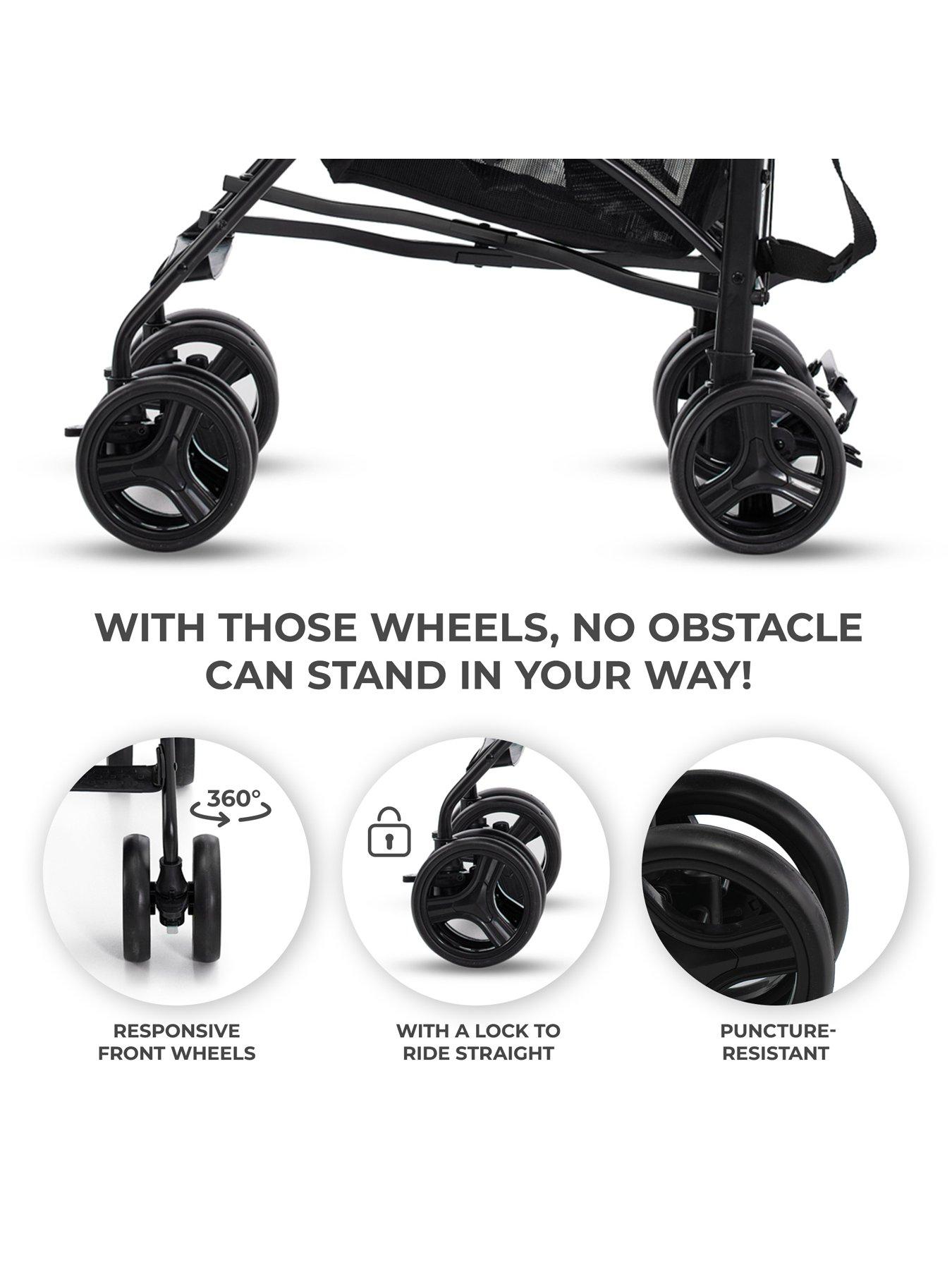  image of kinderkraft-tik-umbrella-pushchair-grey