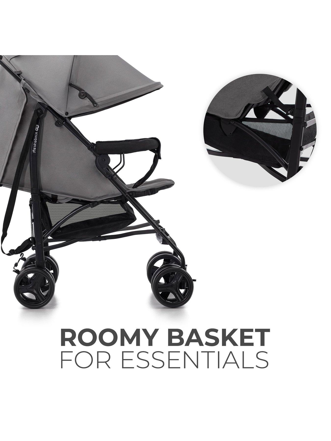 Image 7 of 8 of Kinderkraft Tik Umbrella Pushchair - Grey