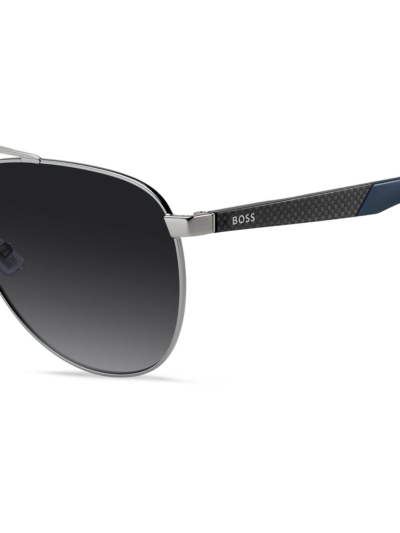 Image 4 of 4 of BOSS Pilot Sunglasses - Chrome