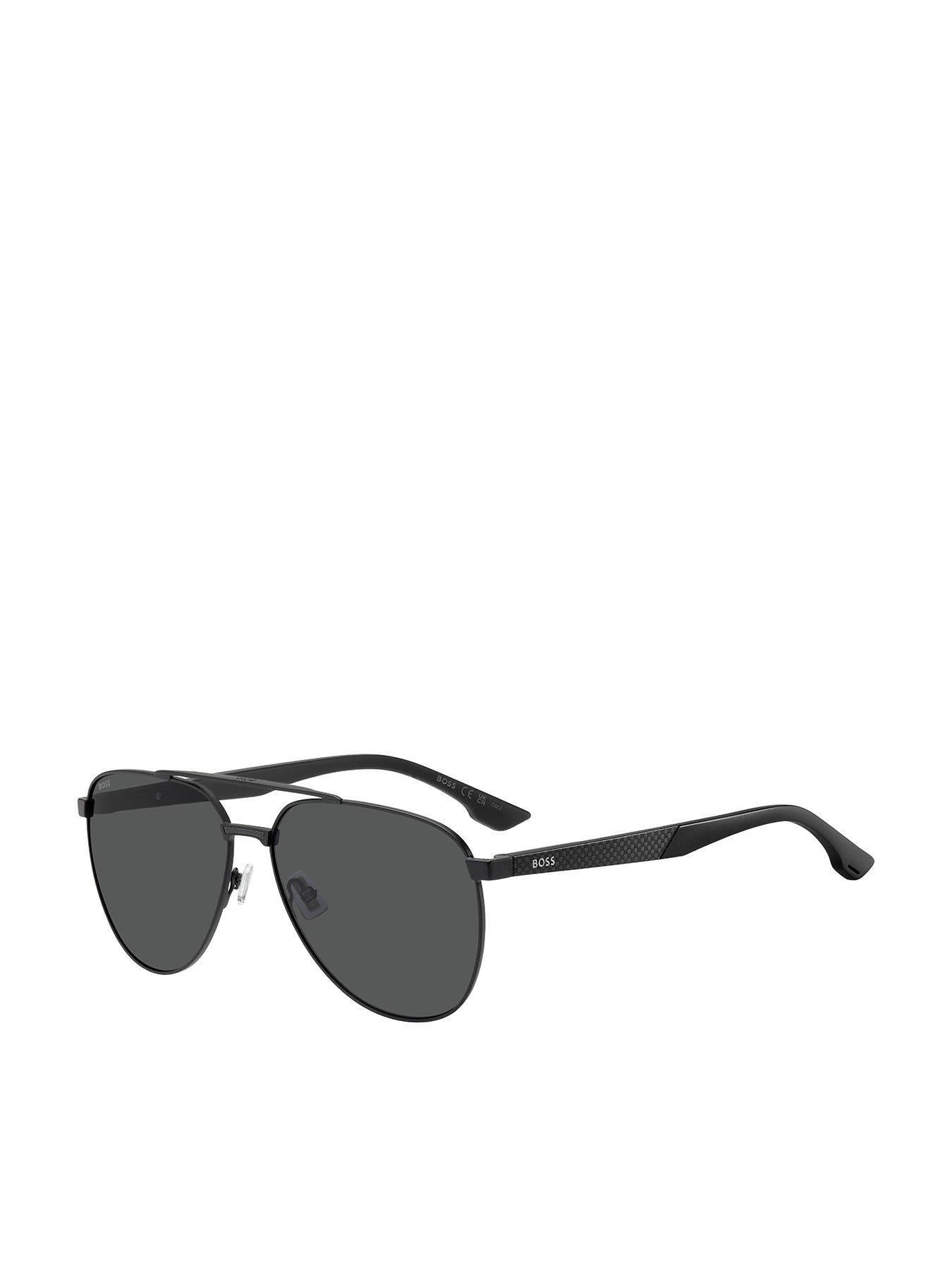 Image 1 of 4 of BOSS Pilot Sunglasses - Matte Black