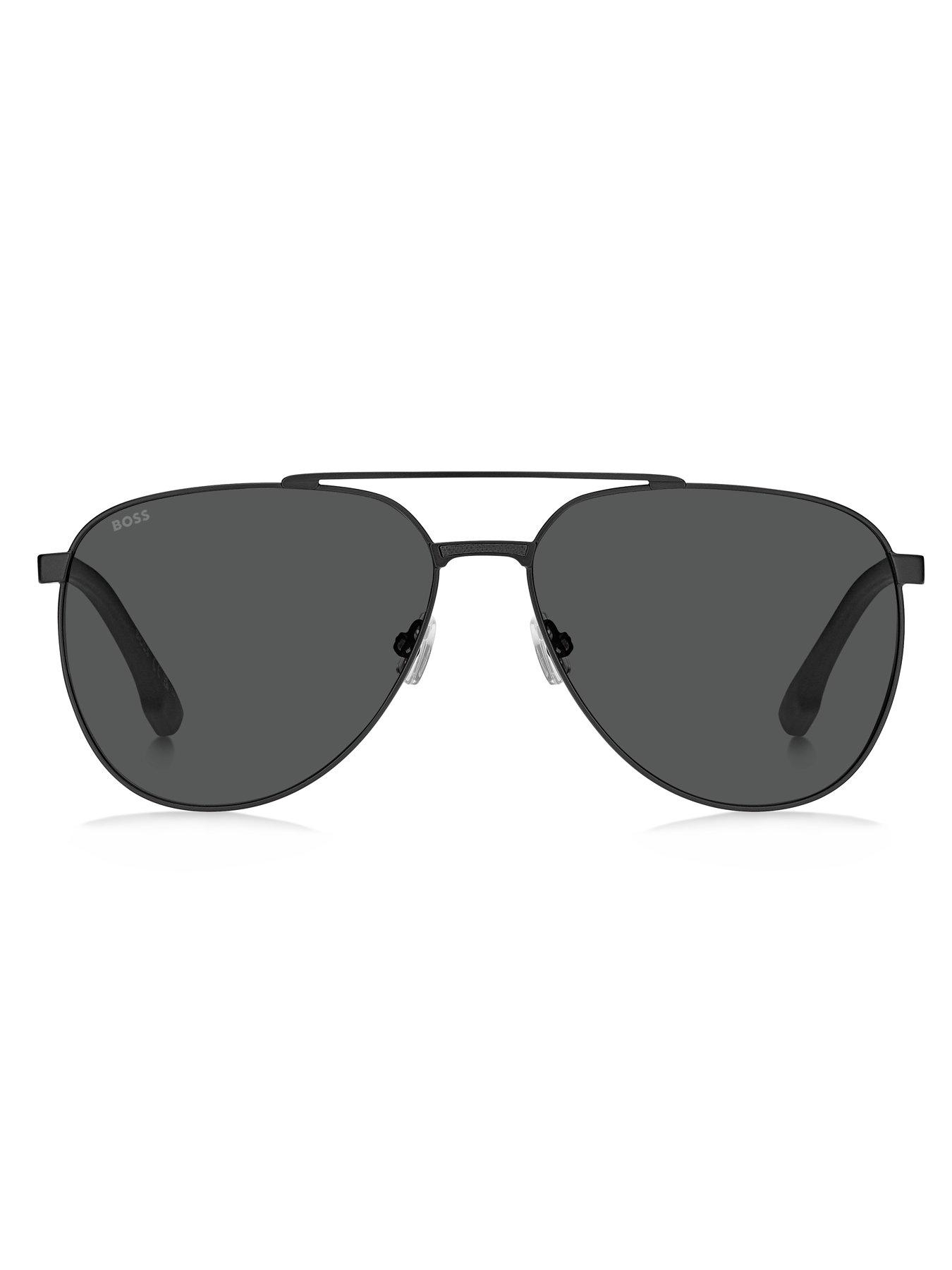 Image 3 of 4 of BOSS Pilot Sunglasses - Matte Black