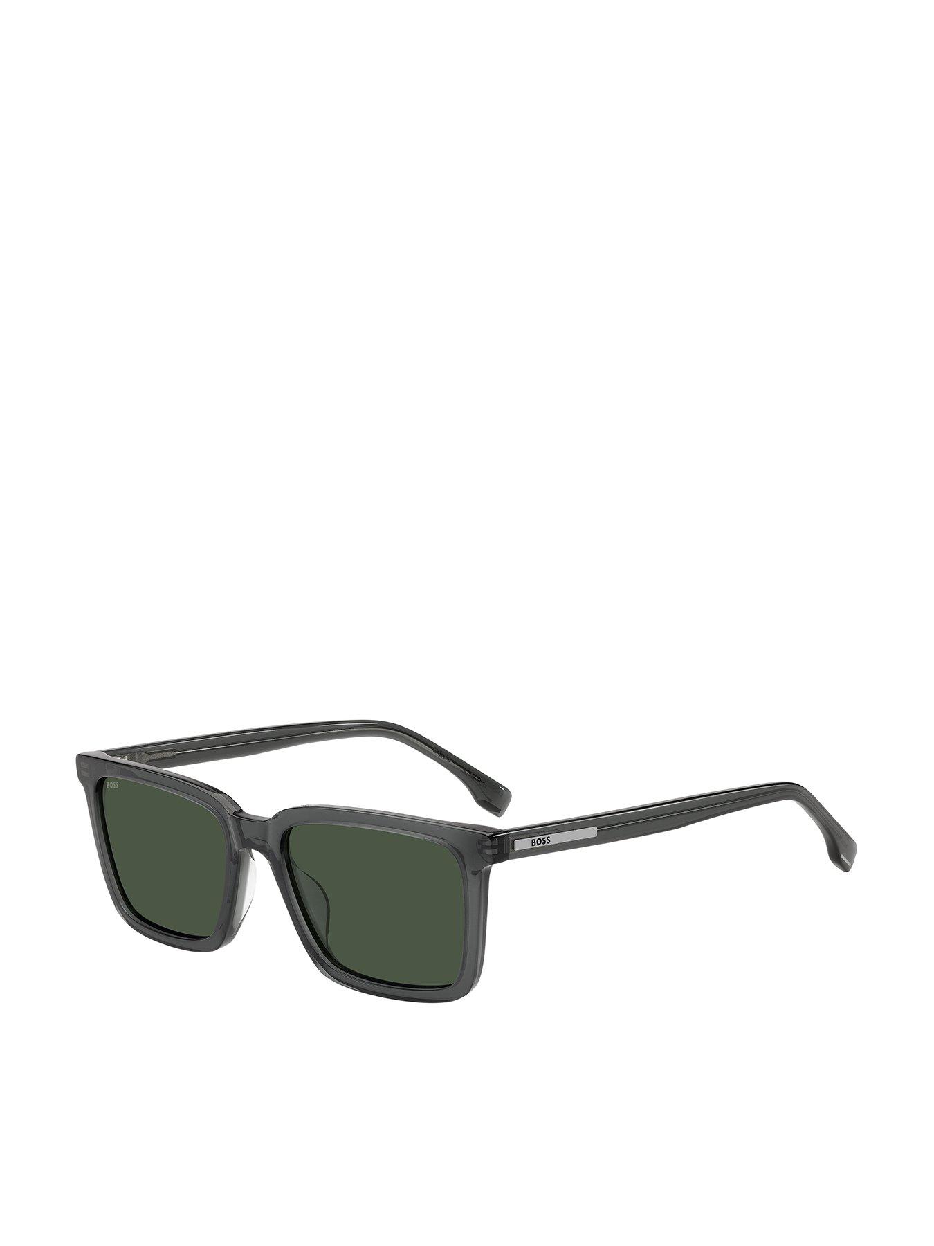 Image 1 of 4 of BOSS Rectangular Sunglasses - Grey