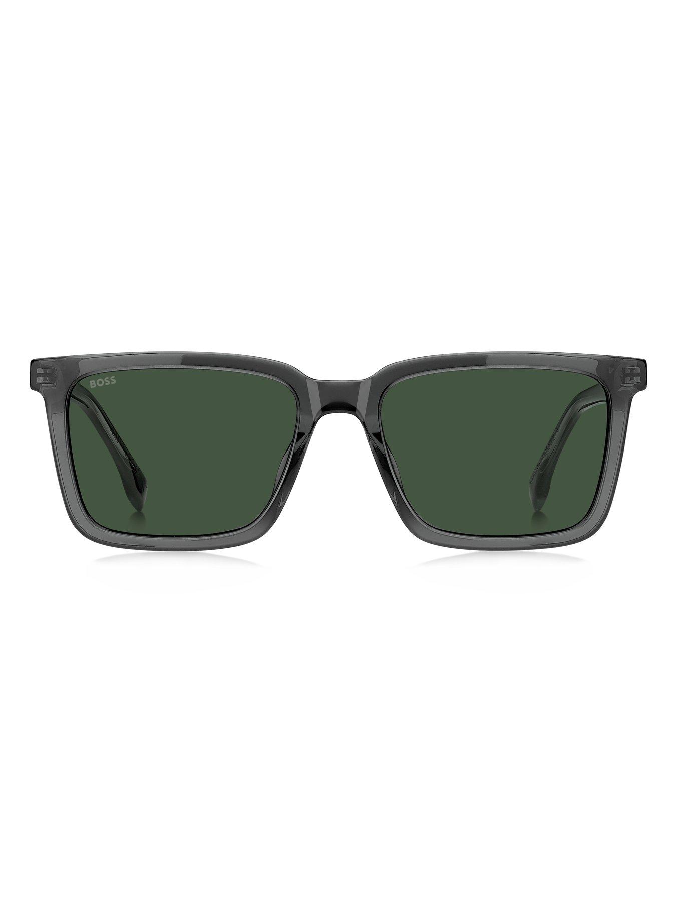 Image 3 of 4 of BOSS Rectangular Sunglasses - Grey