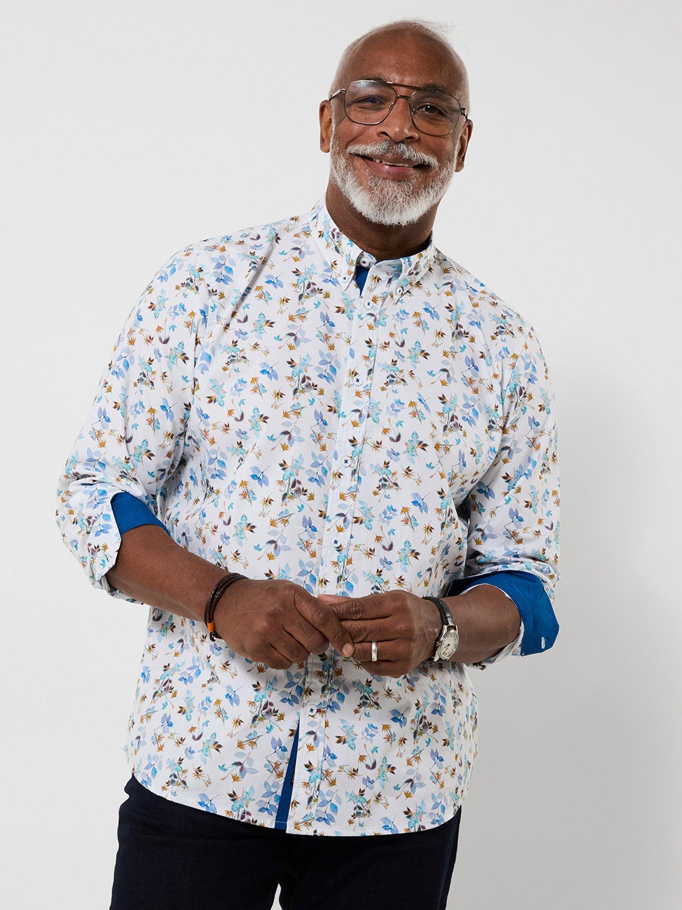 Image 1 of 5 of Joe Browns Lovely Leafy Floral Long Sleeve Shirt