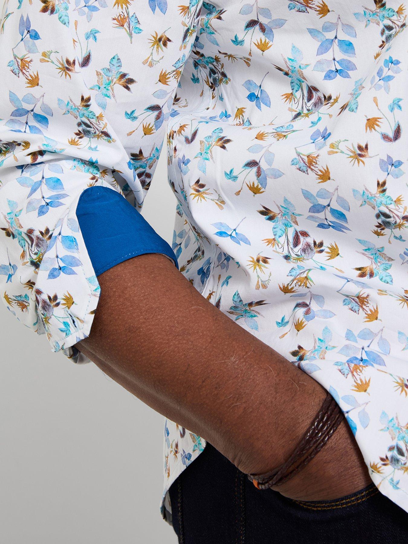 Image 4 of 5 of Joe Browns Lovely Leafy Floral Long Sleeve Shirt