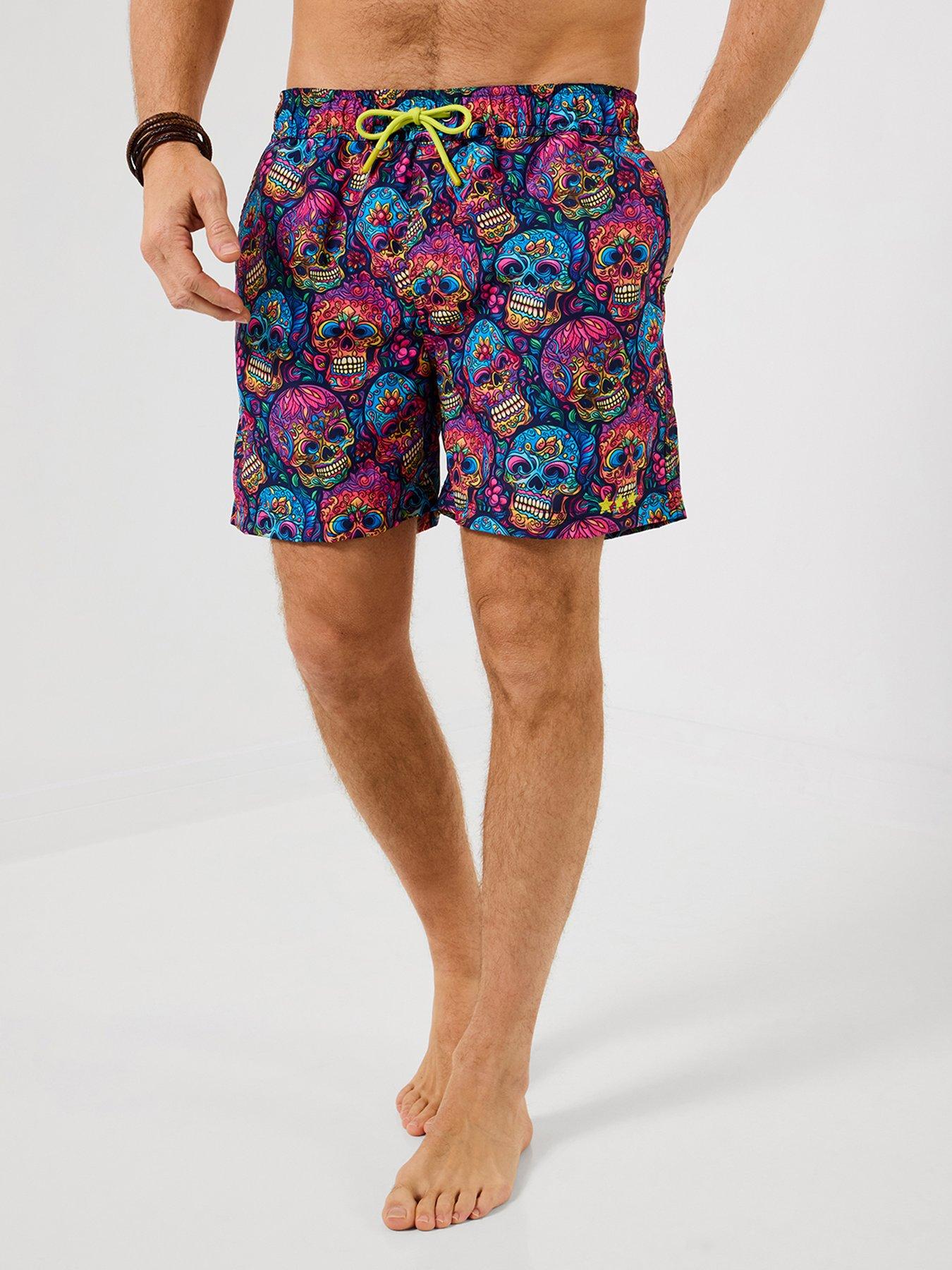 Joe Browns Sensational Skull Swim Shorts