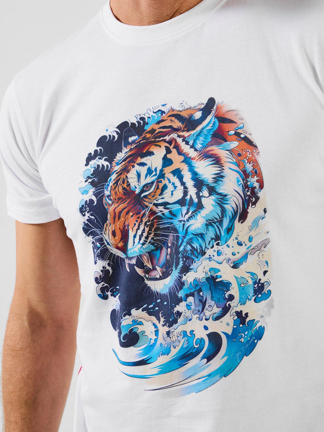 Image 4 of 6 of Joe Browns Tiger Wave T-shirt