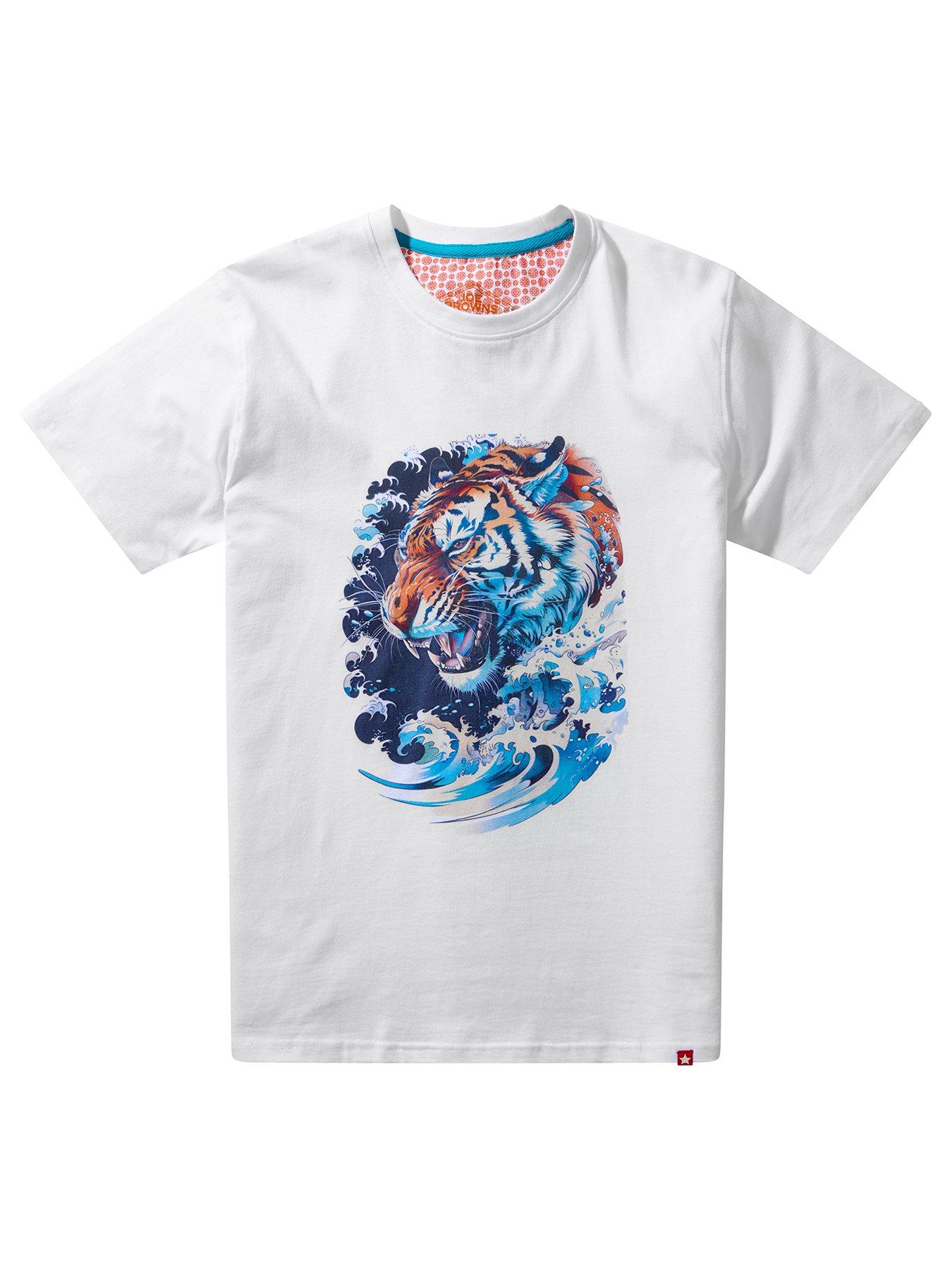 Image 6 of 6 of Joe Browns Tiger Wave T-shirt