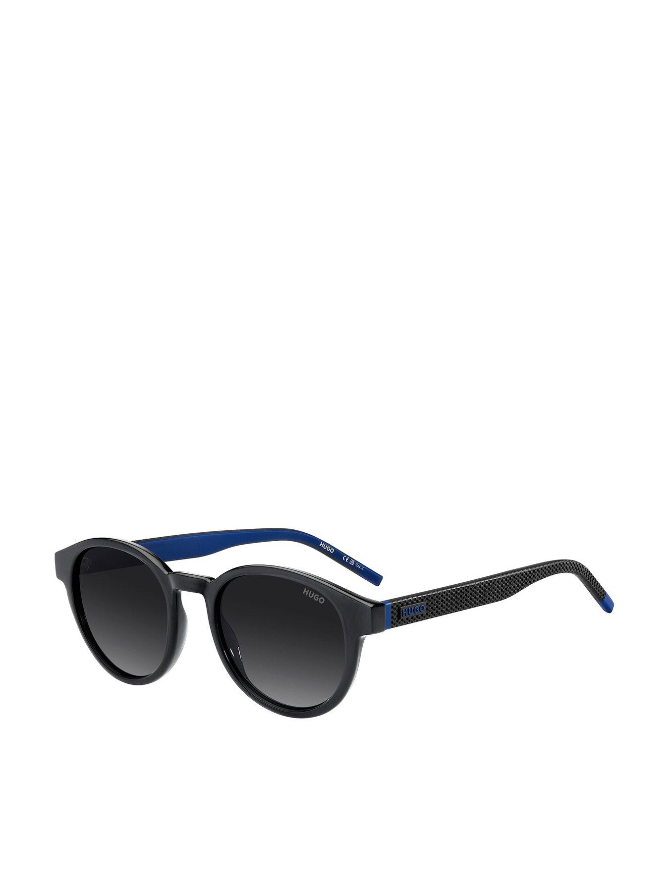 Image 1 of 4 of HUGO Panthos Sunglasses- Dark Grey
