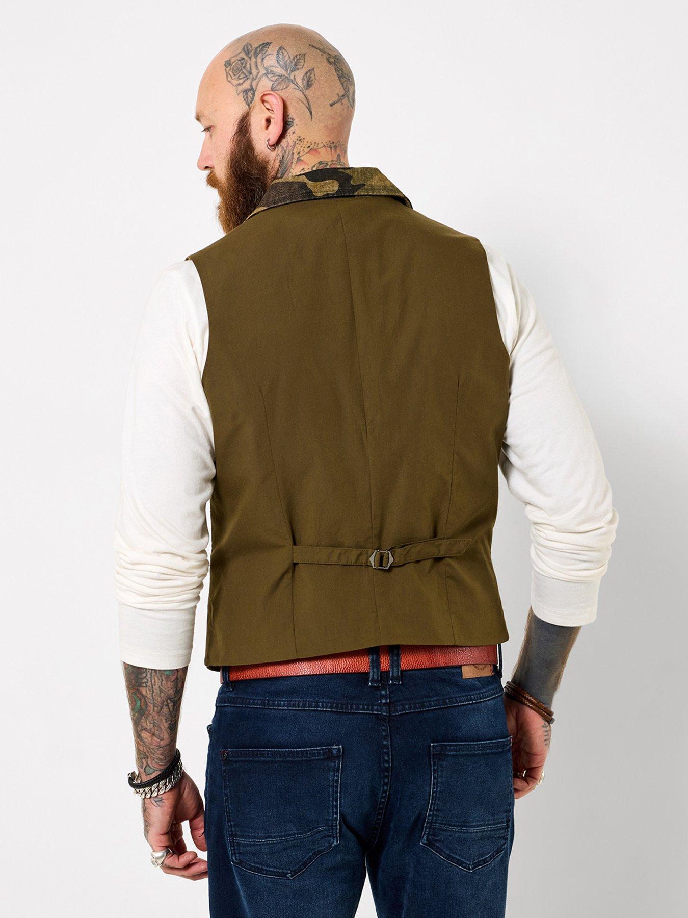 Image 2 of 7 of Joe Browns Cool In Camo Waistcoat