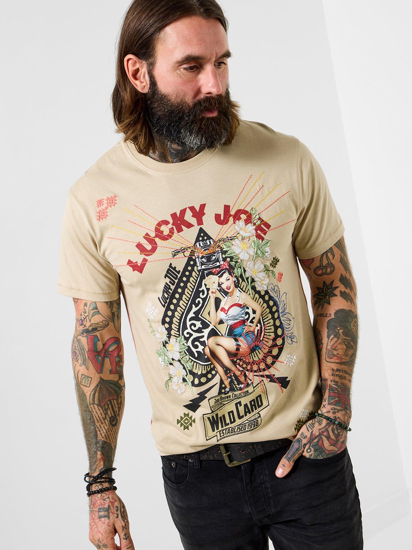  image of joe-browns-elevated-lucky-dip-t-shirt