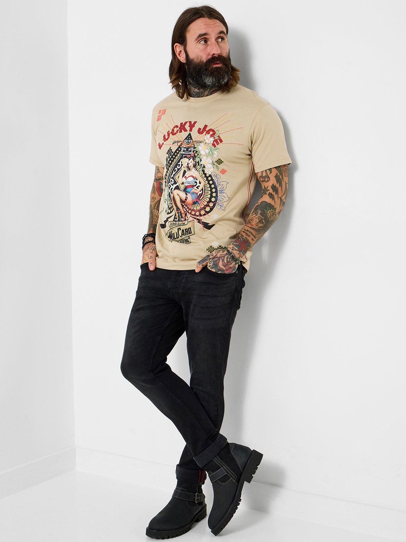  image of joe-browns-elevated-lucky-dip-t-shirt