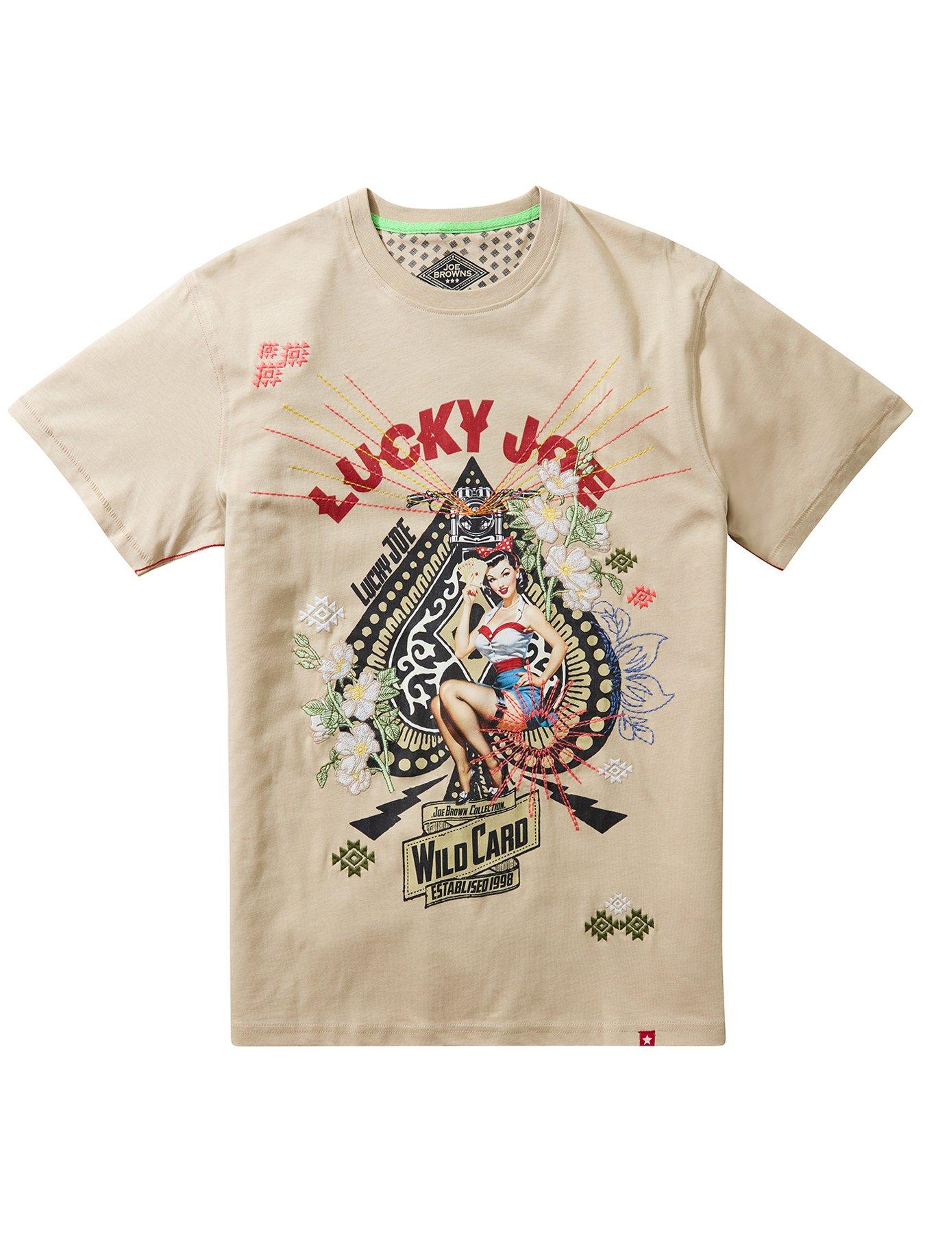  image of joe-browns-elevated-lucky-dip-t-shirt