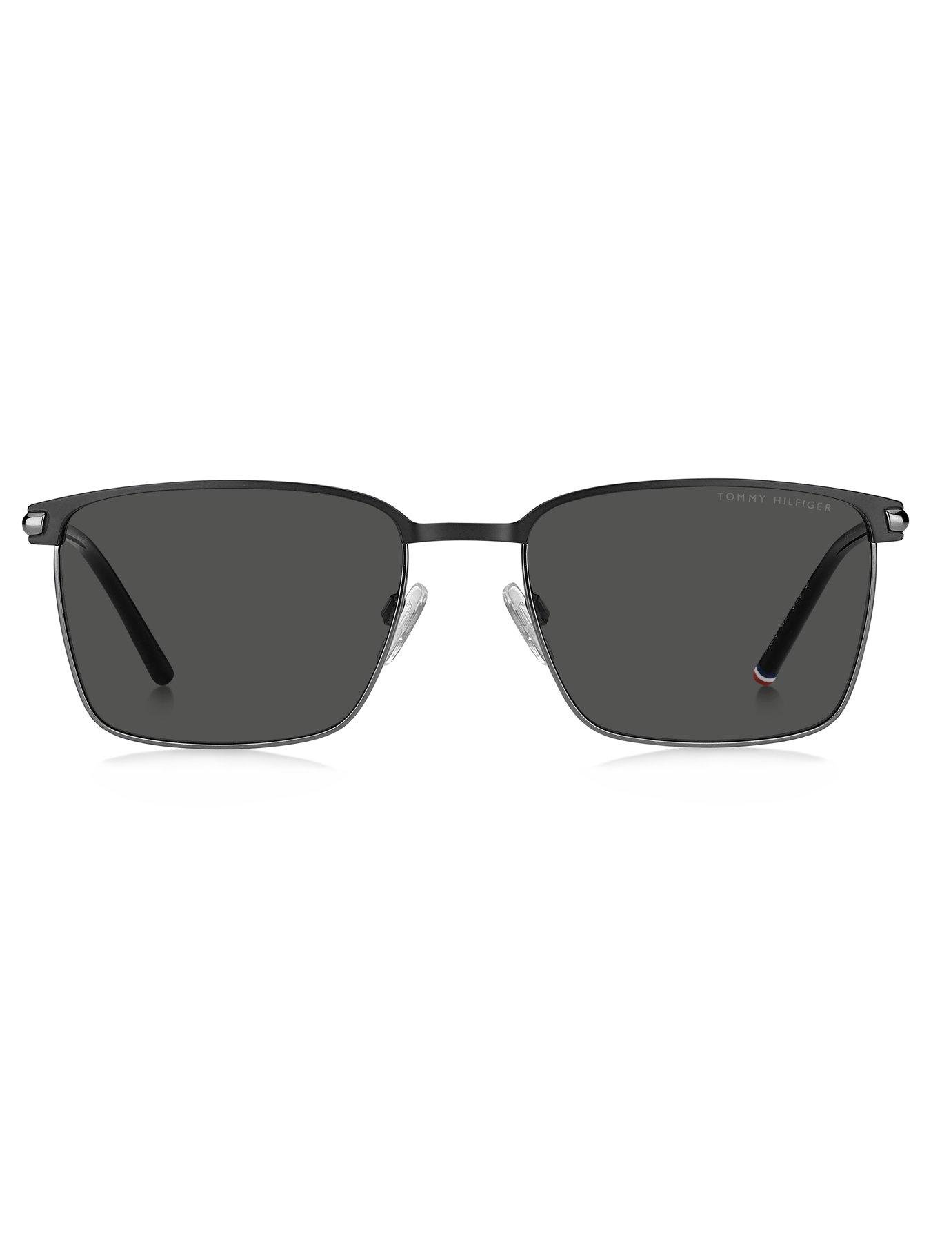 Image 3 of 4 of Tommy Hilfiger Square Sunglasses - Black