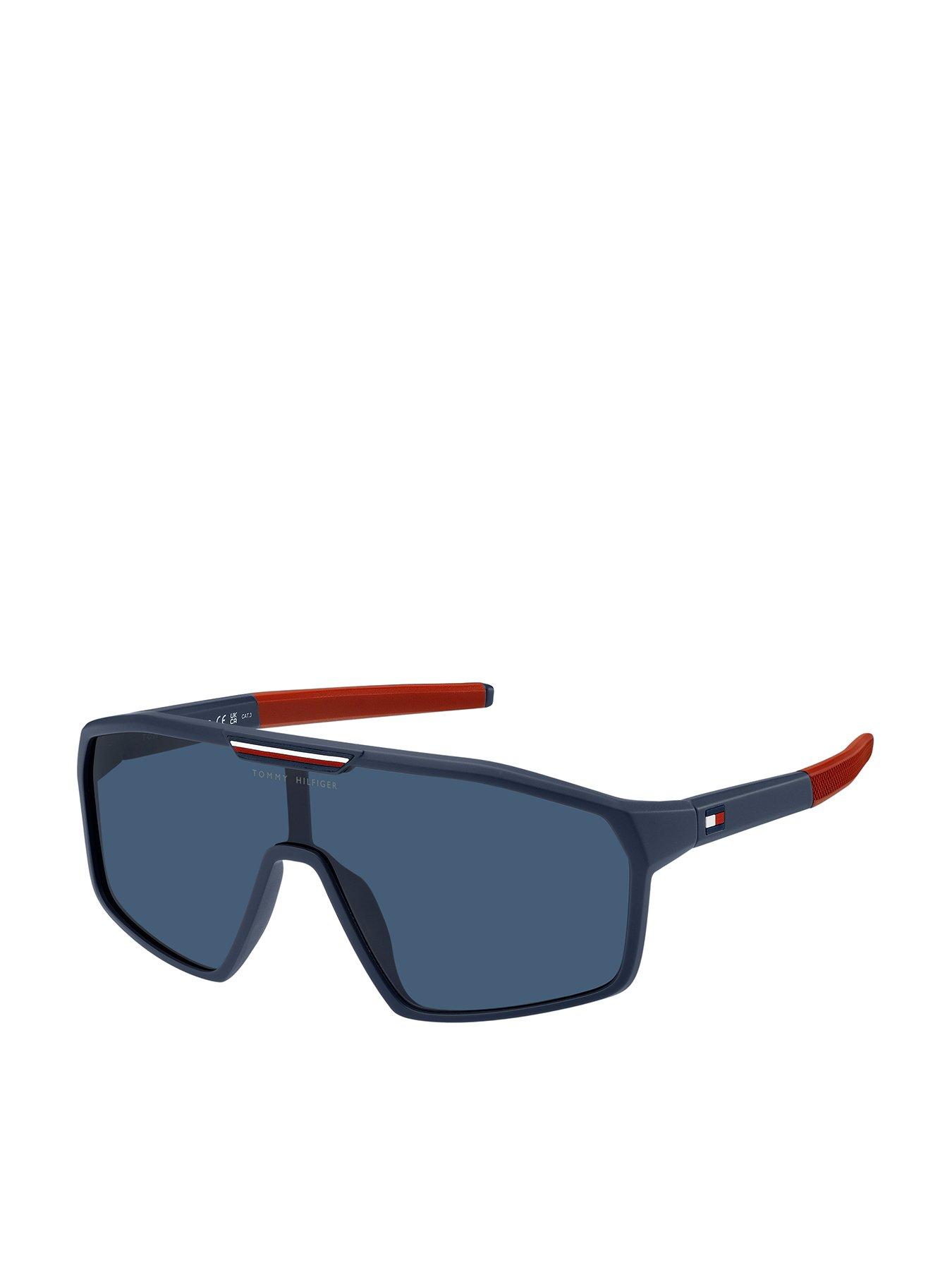 Tommy Hilfiger Mask Style Sunglasses - Blue