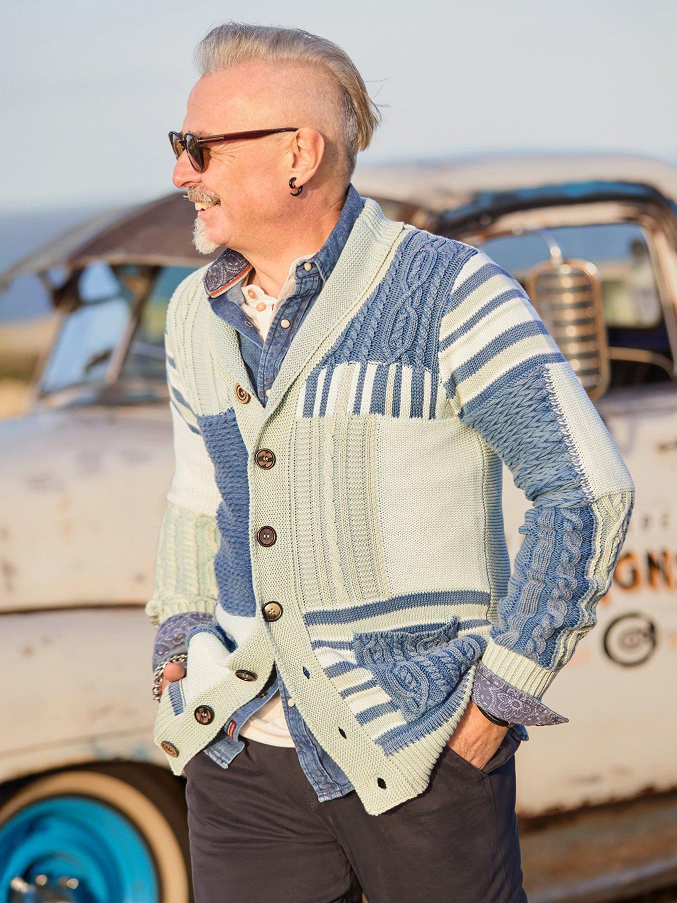 Image 5 of 7 of Joe Browns Perfect Patch Knitted Cardigan