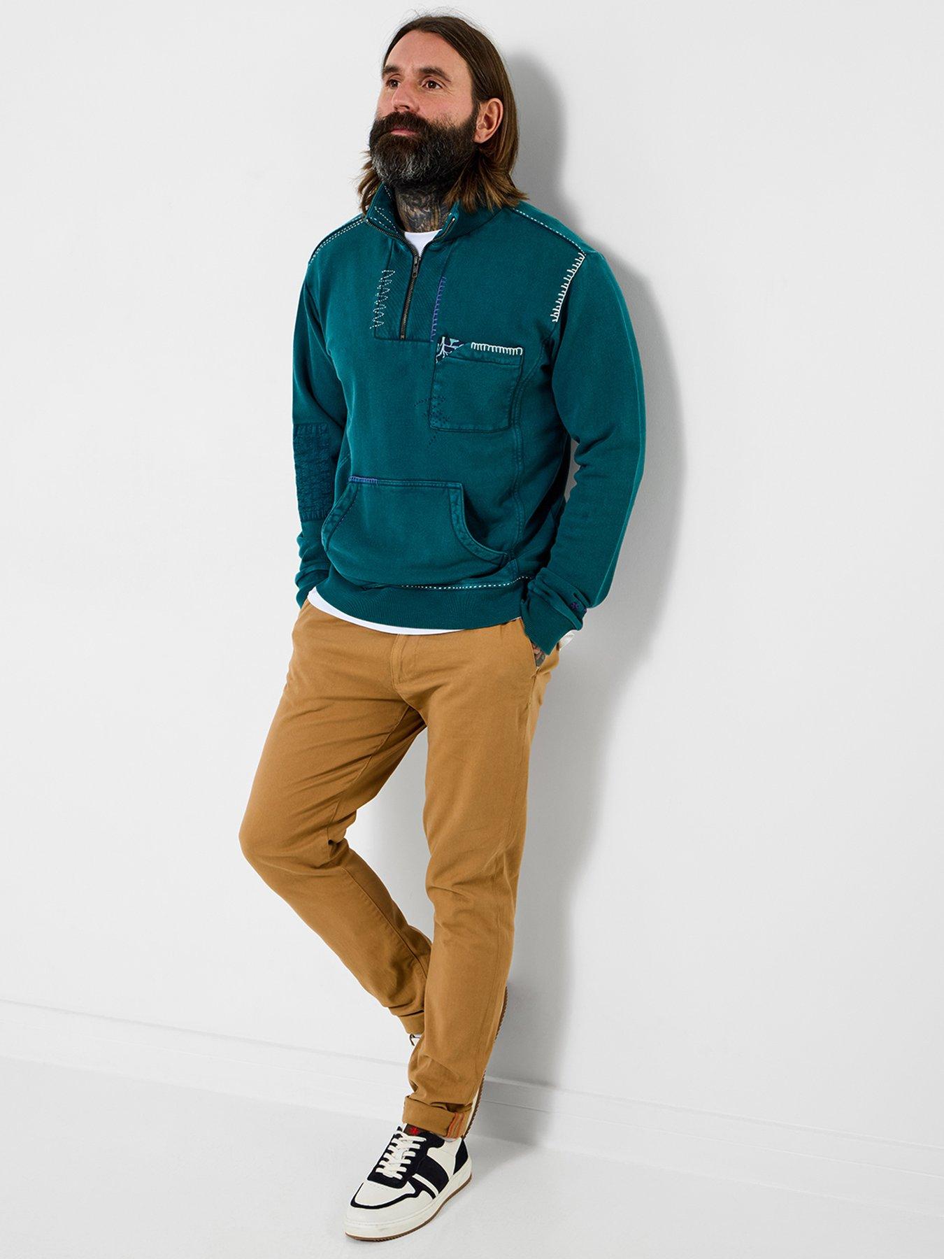  image of joe-browns-carefully-customised-14-zip-sweat