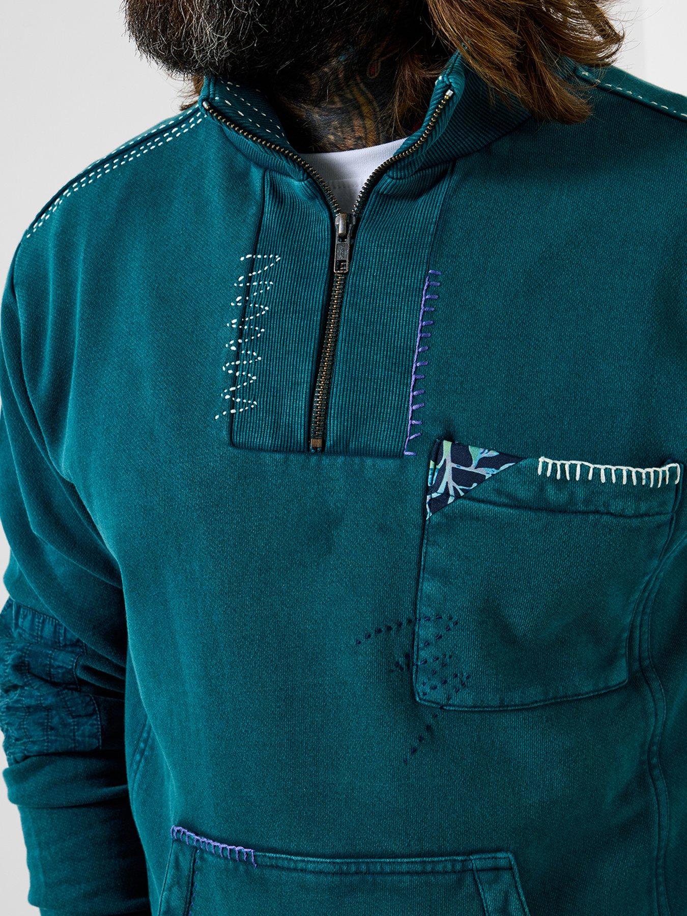  image of joe-browns-carefully-customised-14-zip-sweat