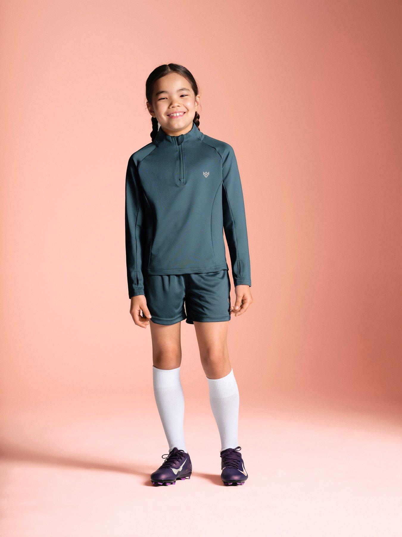 Miss Kick Girls Football Luna Short - Blue