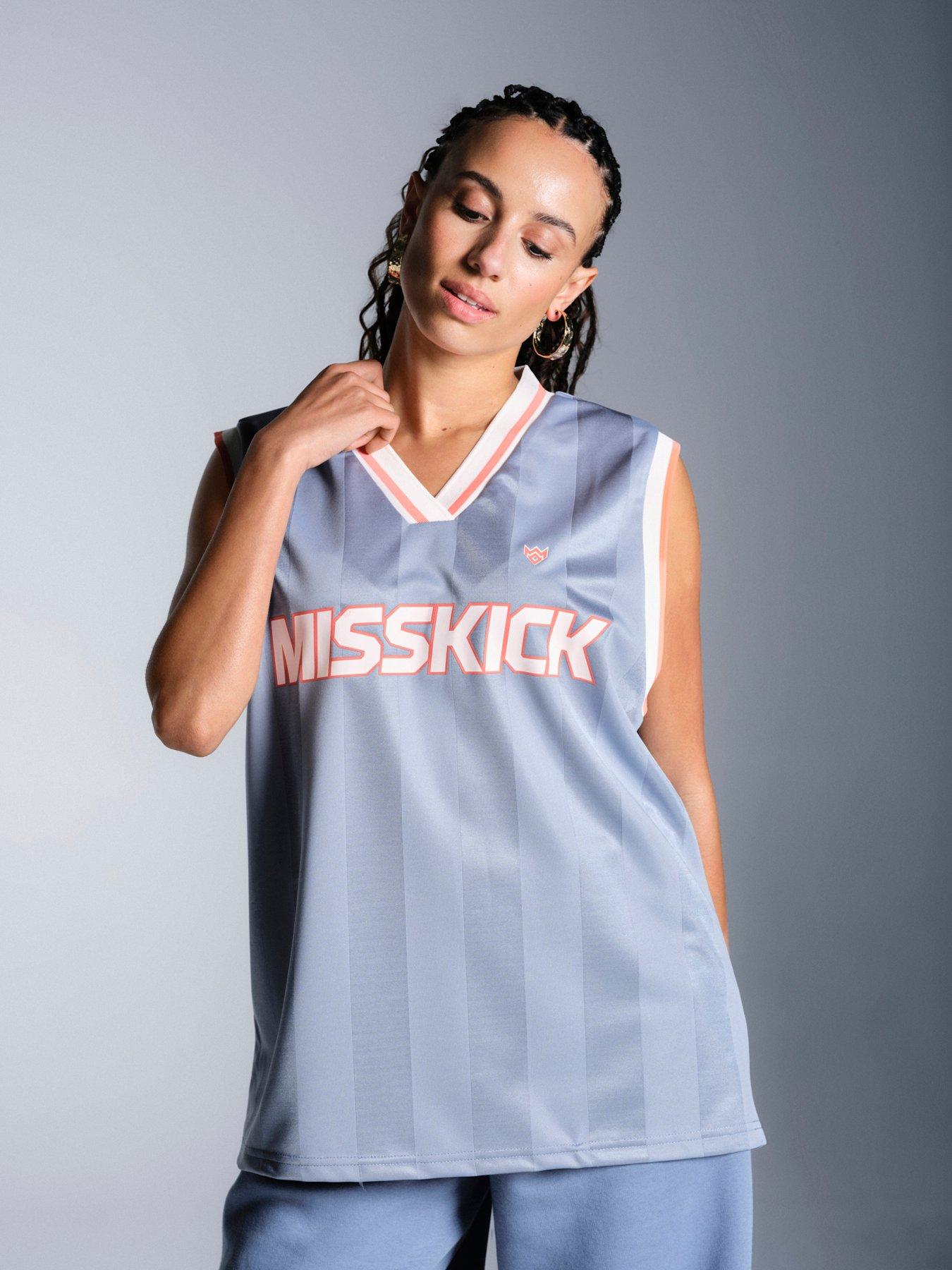 Image 1 of 5 of Miss Kick Womens Football Reece Football Vest - Blue