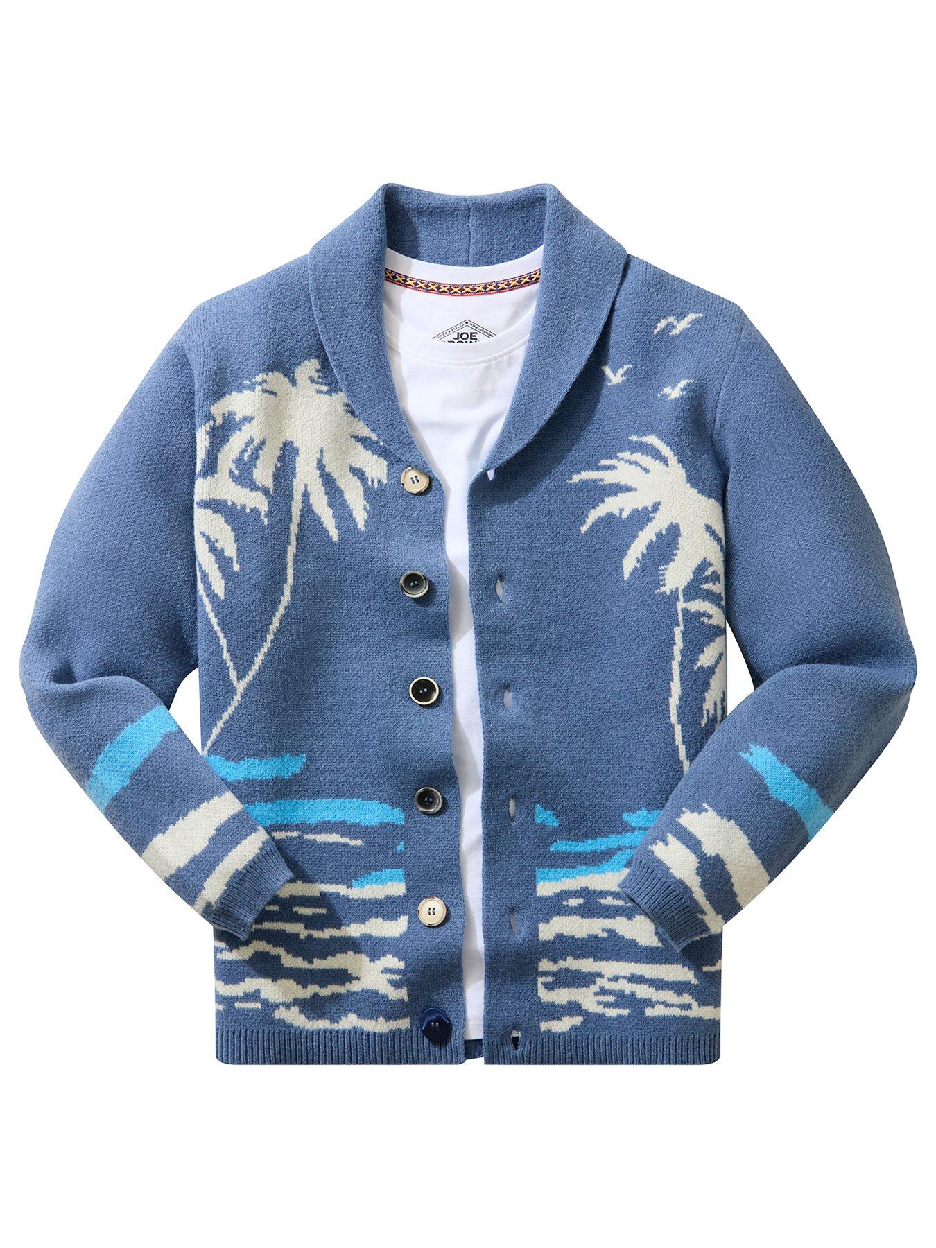 Image 7 of 7 of Joe Browns Palm Tree Knitted Cardigan