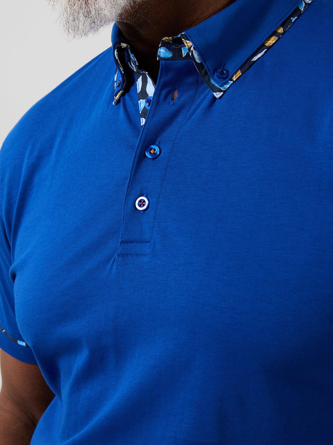  image of joe-browns-dapper-double-collar-polo-shirt