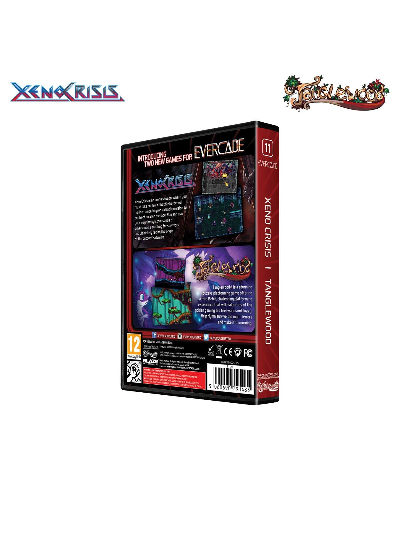  image of evercade-xeno-tangle-cartridge