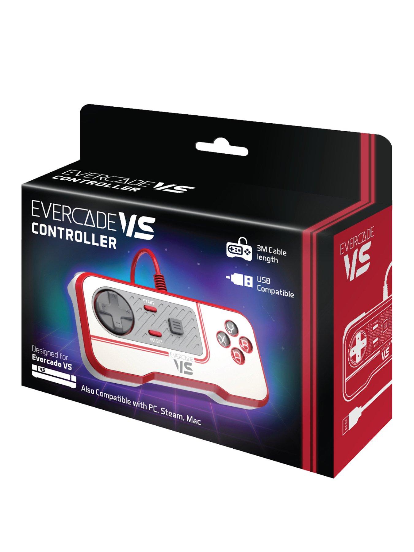 front image of evercade-vs-wired-controller