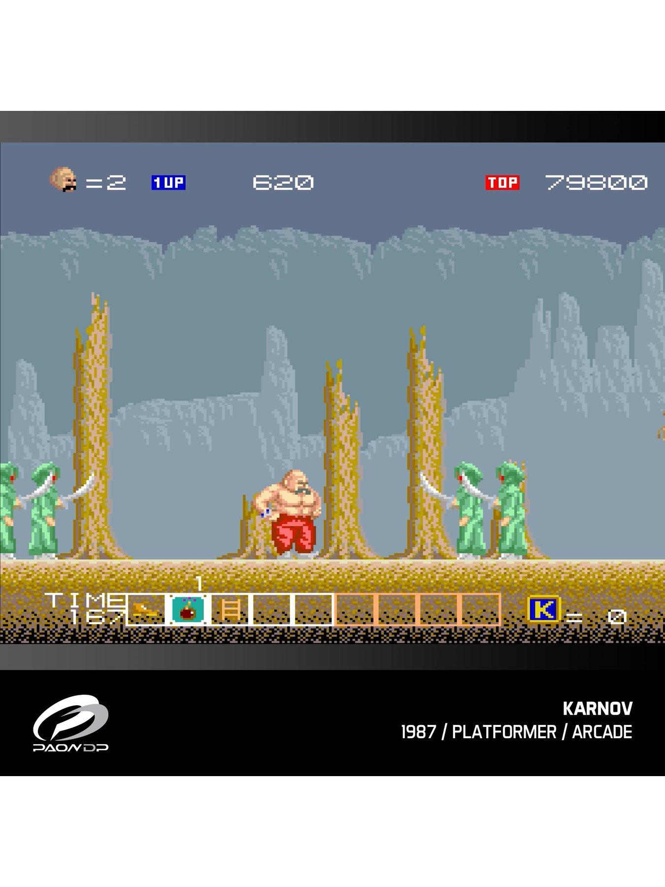 Image 4 of 7 of Evercade Windjammers, Karnov & Friends