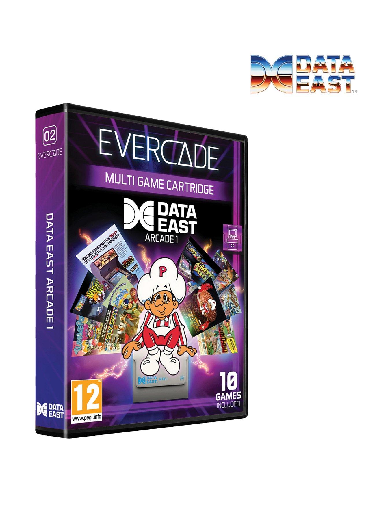 Evercade Data East Arcade Cartridge 1