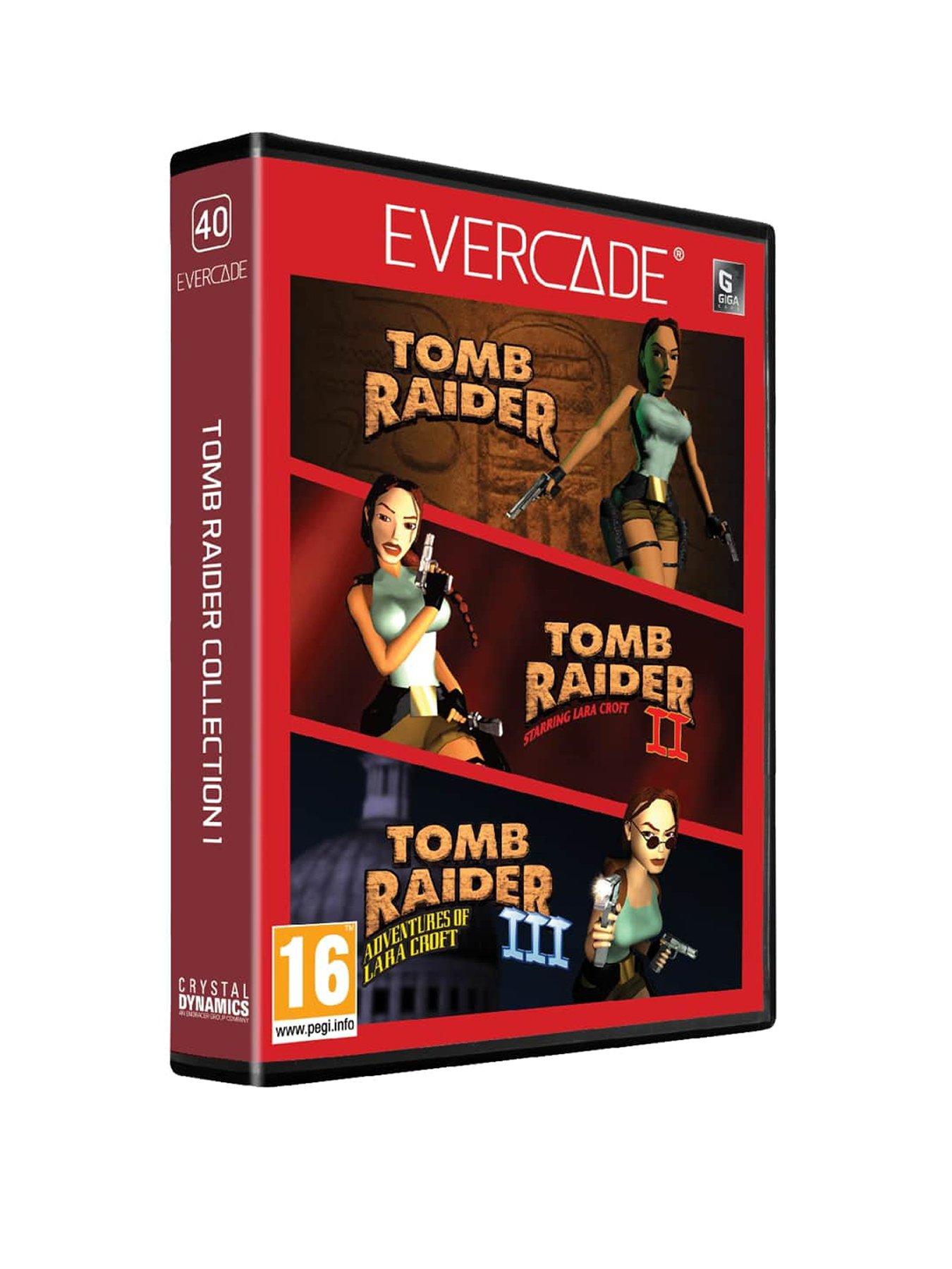front image of evercade-tomb-raider-collection-1