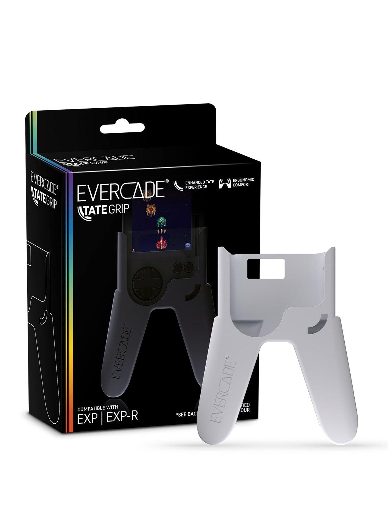 front image of evercade-tate-grip-white
