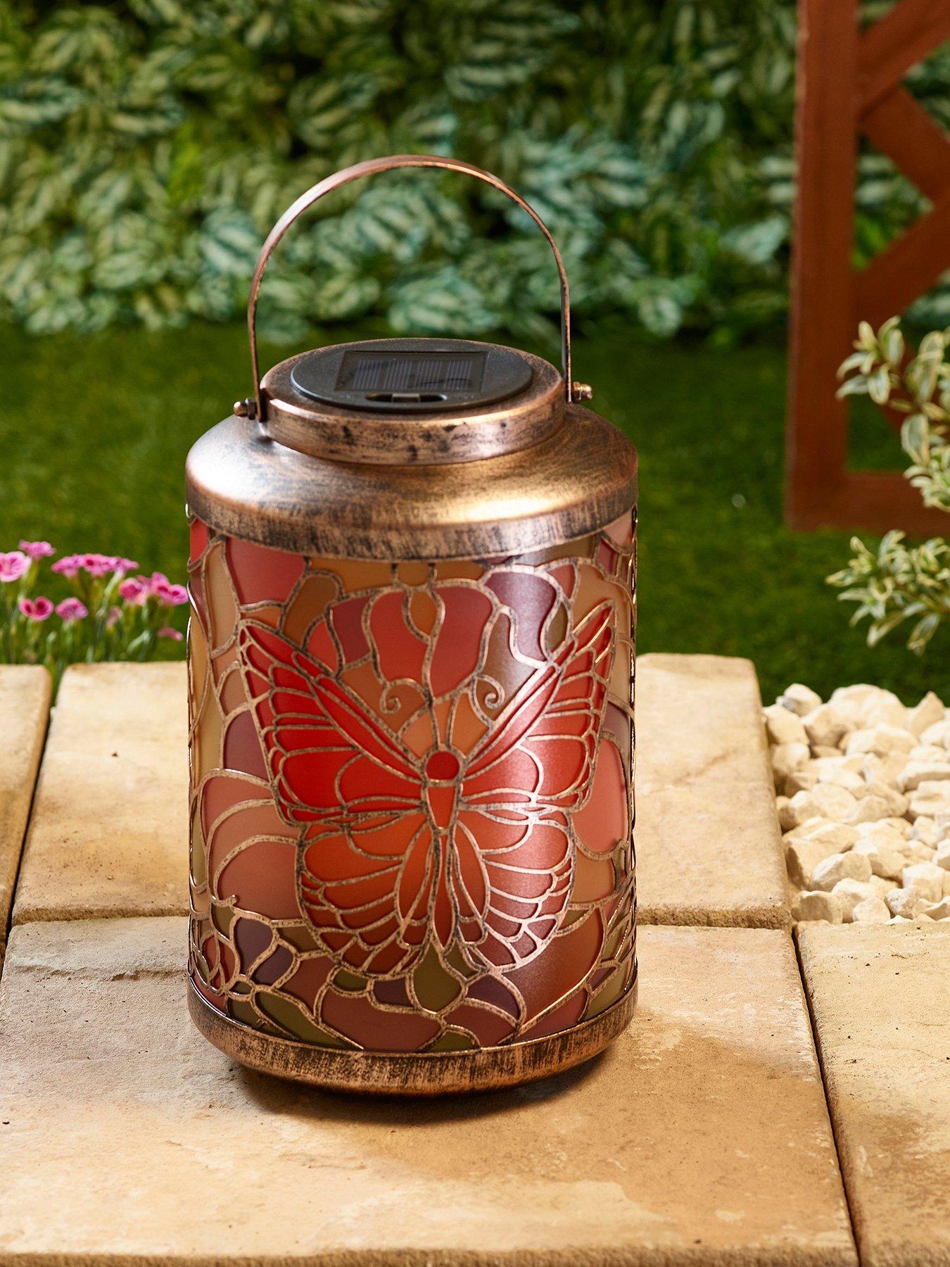 Image 3 of 3 of Smart Solar Nightwing Butterfly Lantern