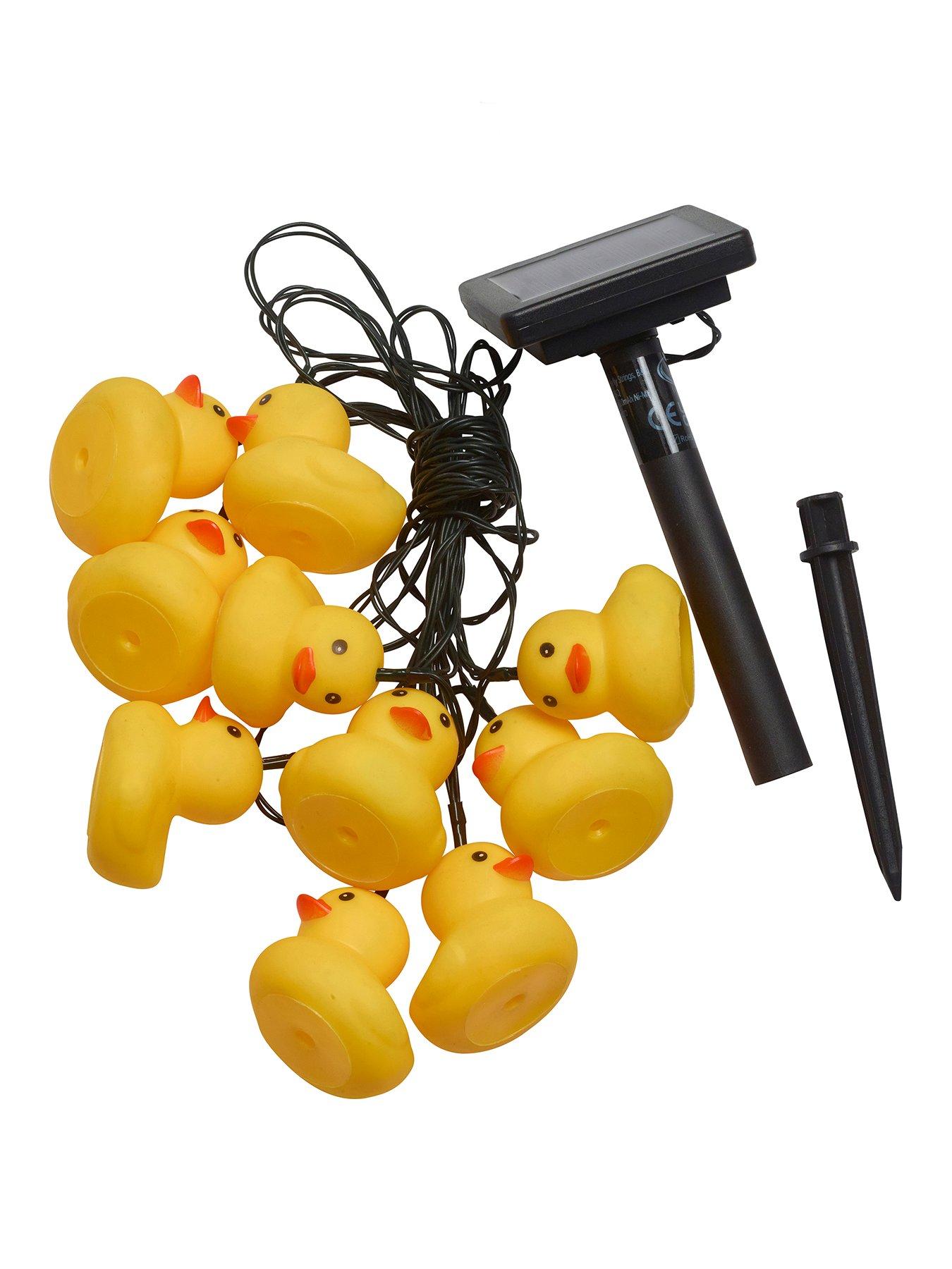  image of smart-solar-rubber-duck-string-lights-set-of-10
