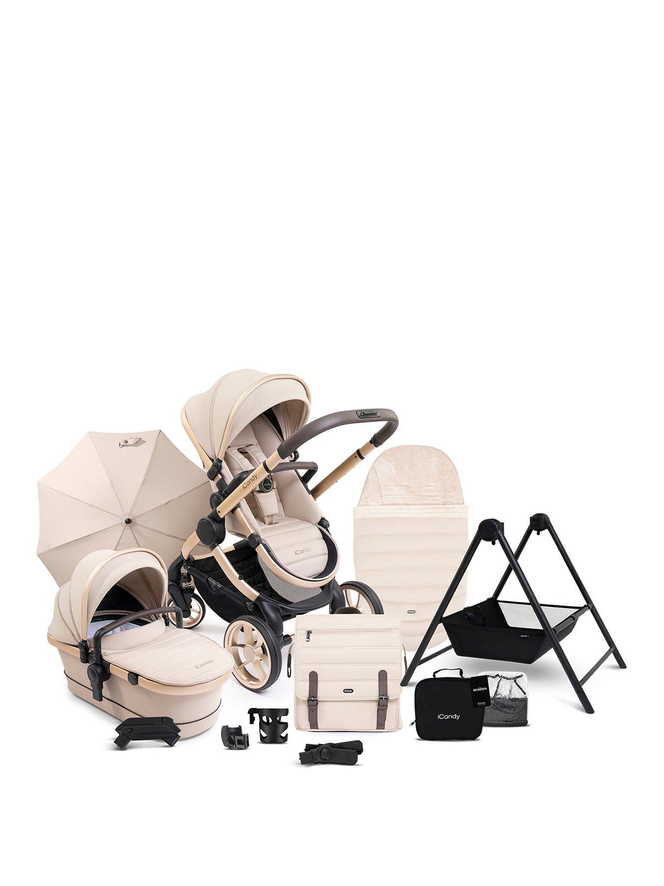 iCandy Peach 7 Complete Bundle with Mi Stand - Biscotti