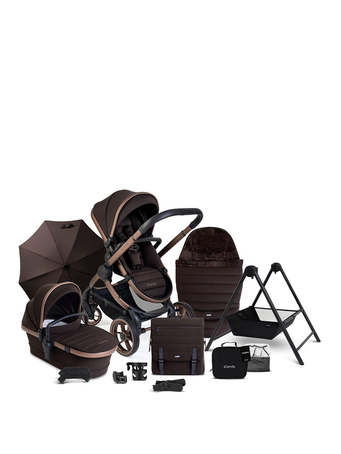 iCandy Peach 7 Complete Bundle with Mi Stand - Pecan